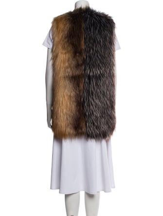 Donna Salyers Faux Fur Vest