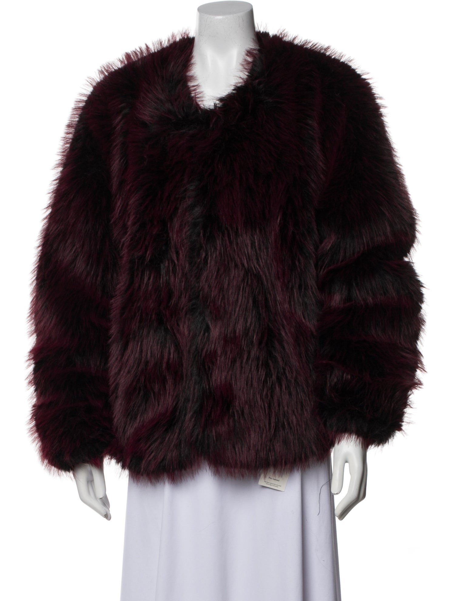 Donna Salyers Faux Fur Faux Fur Jacket w/ Tags