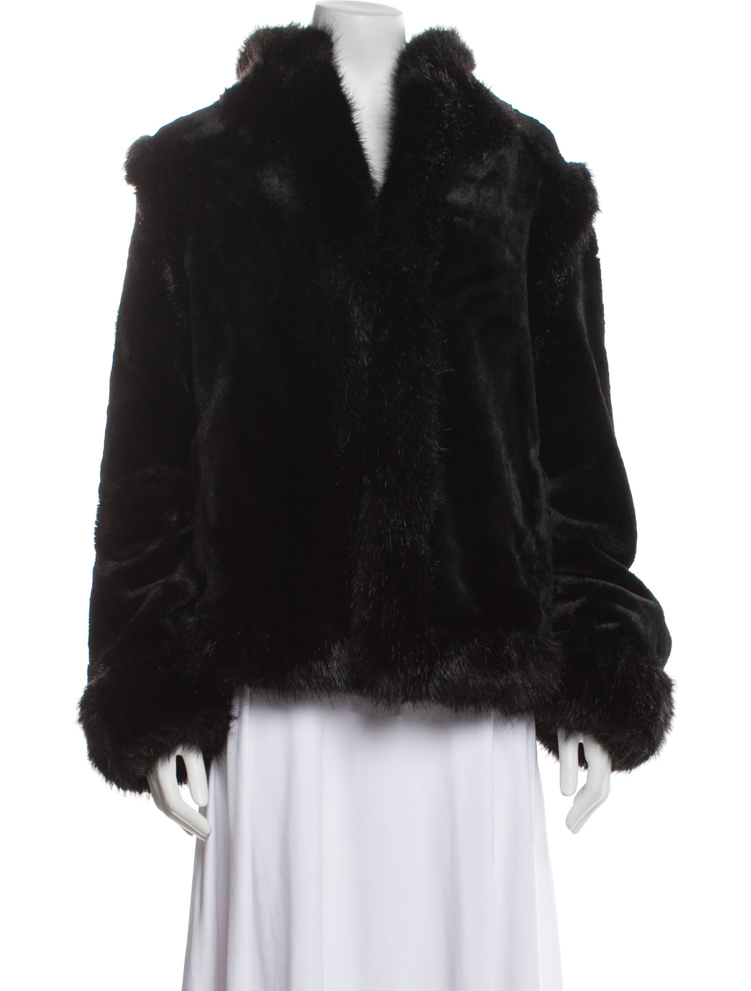 Donna Salyers Faux Fur Coat