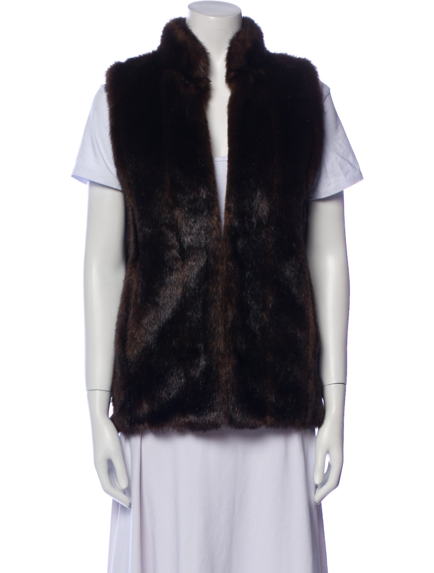 Donna Salyers Faux Fur Vest