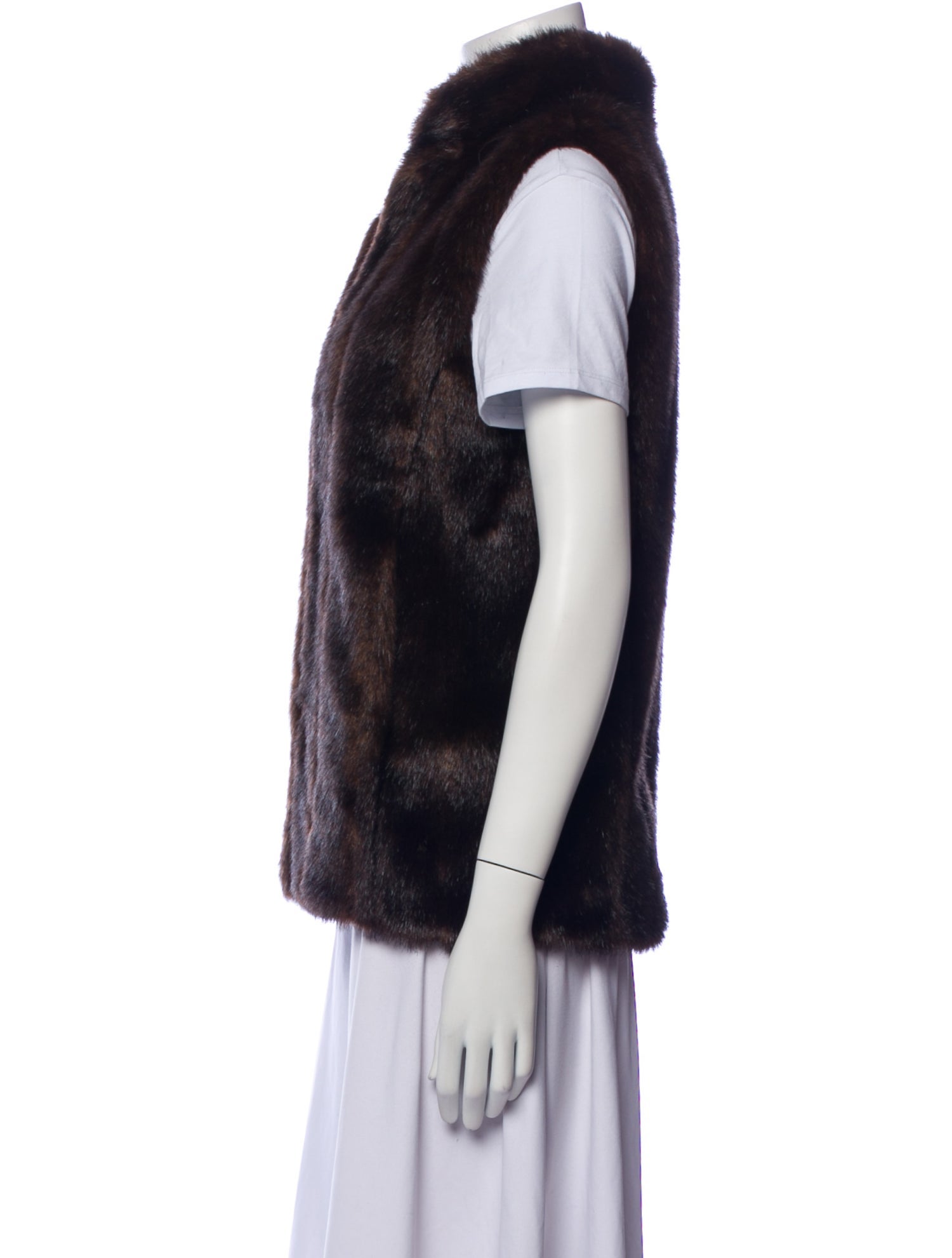 Donna Salyers Faux Fur Vest