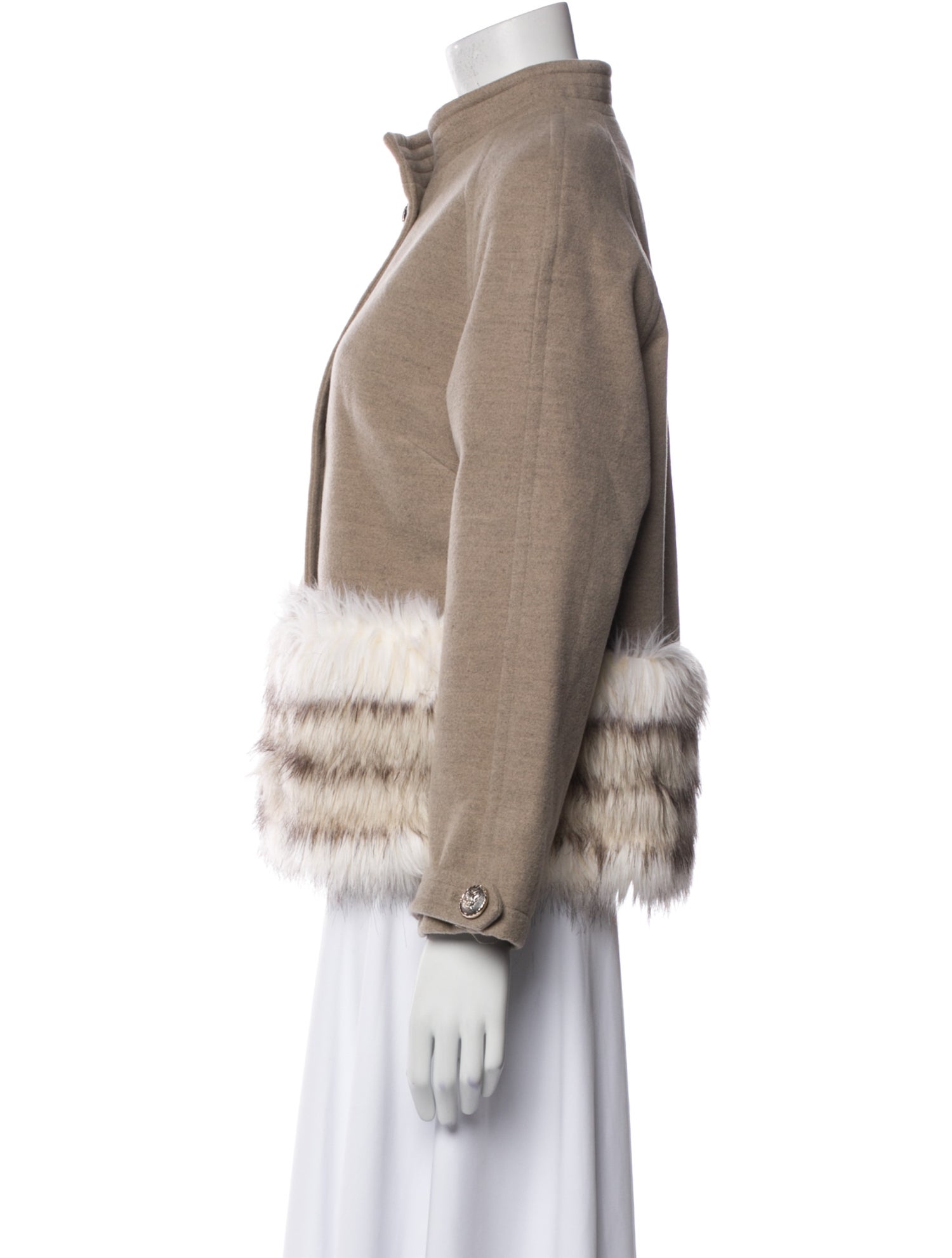 Donna Salyers Faux Fur Jacket