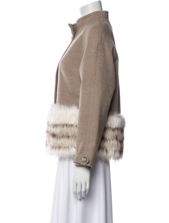 Donna Salyers Faux Fur Jacket