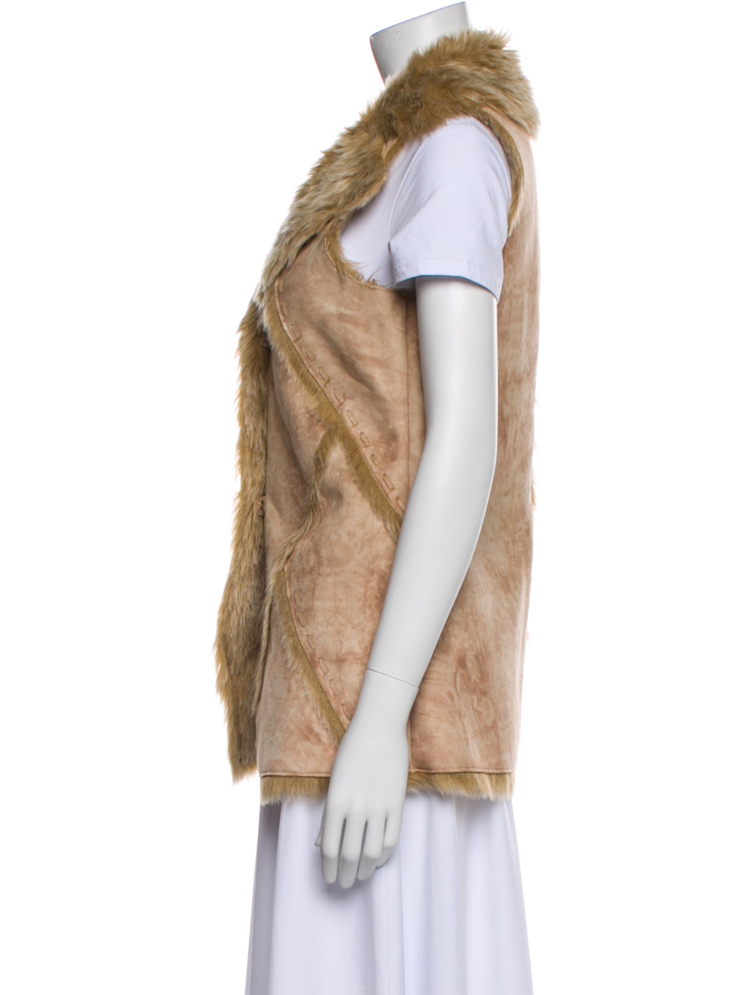 Donna Salyers Faux Fur Vest