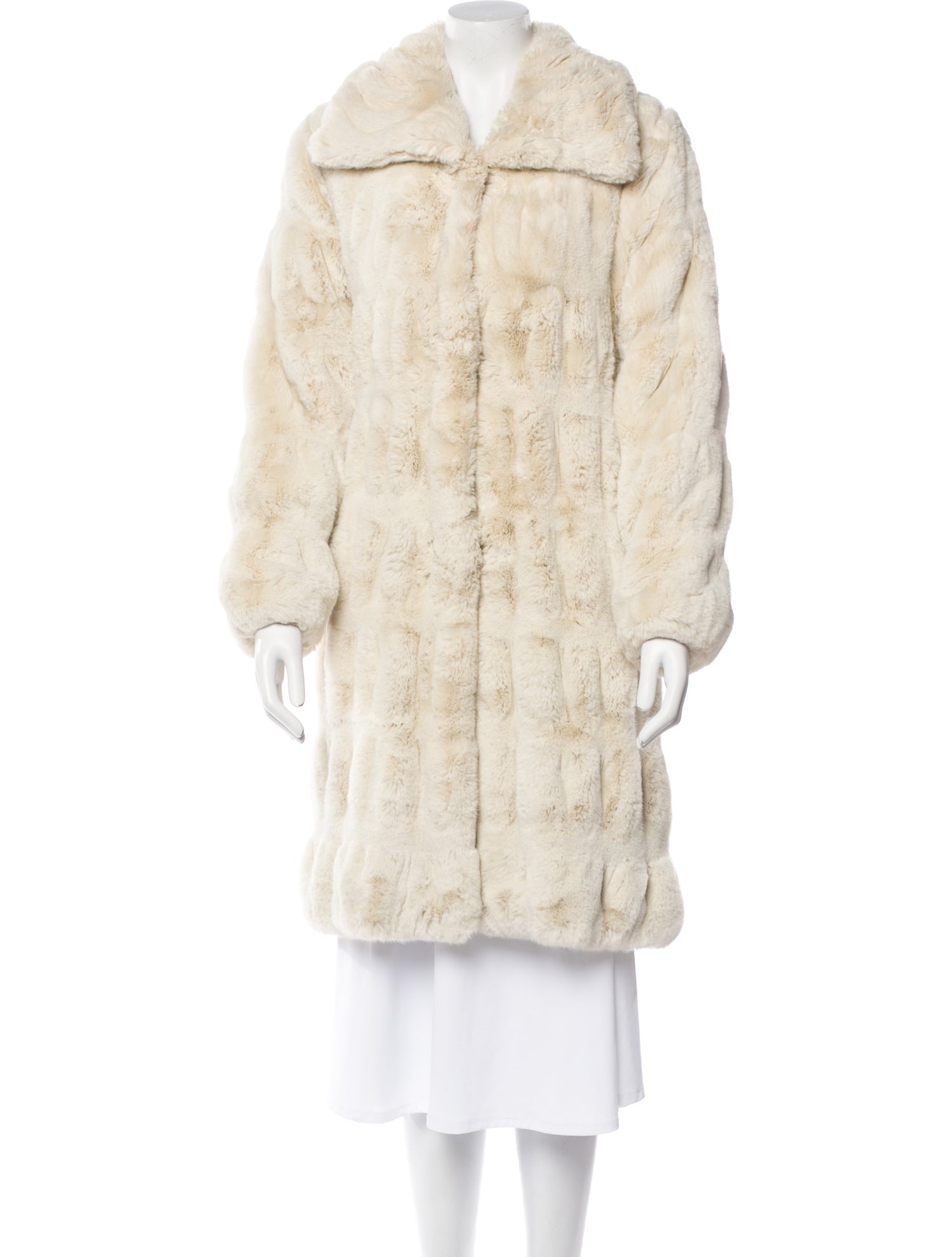 Donna Salyers Faux Fur Coat