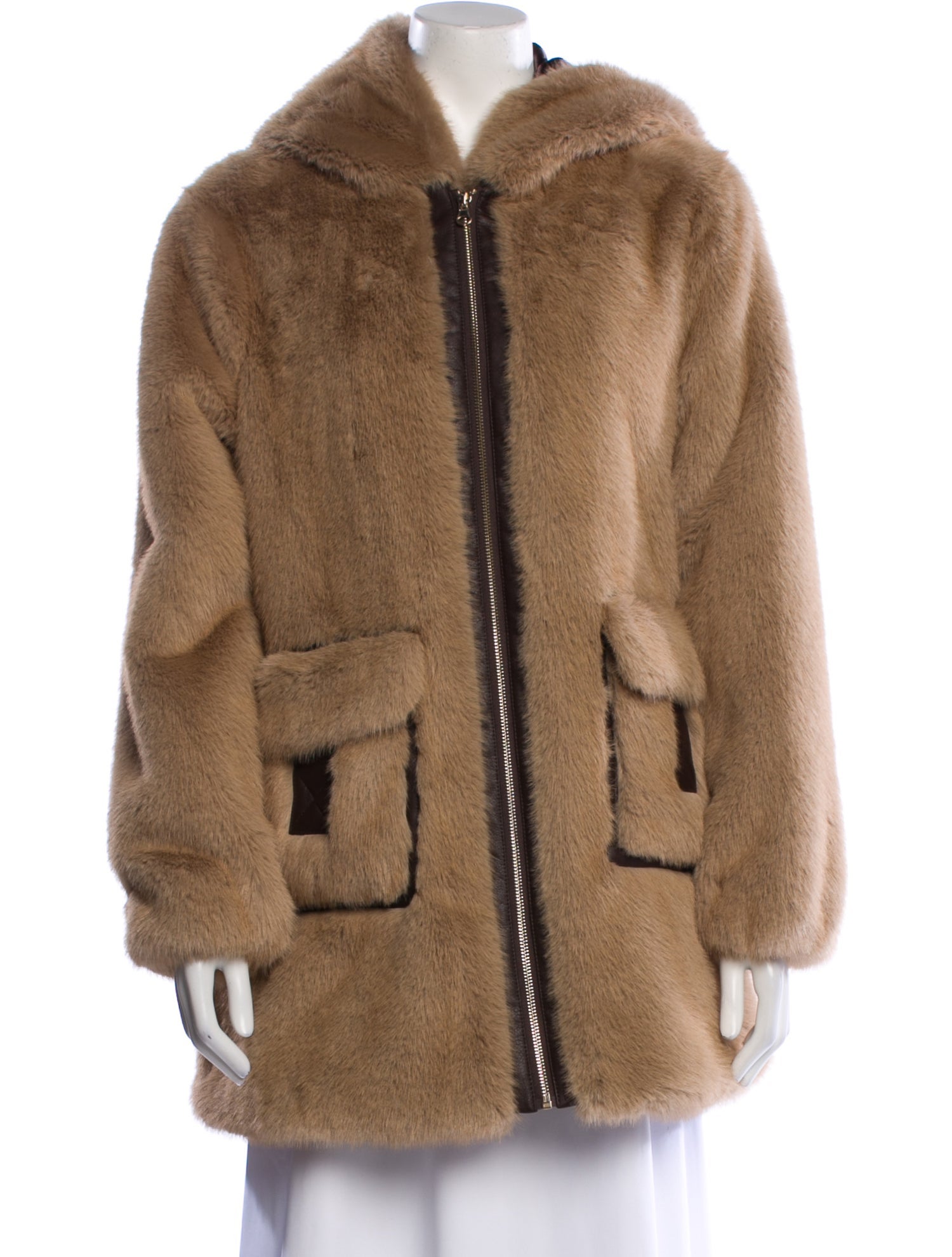 Donna Salyers Faux Fur Jacket