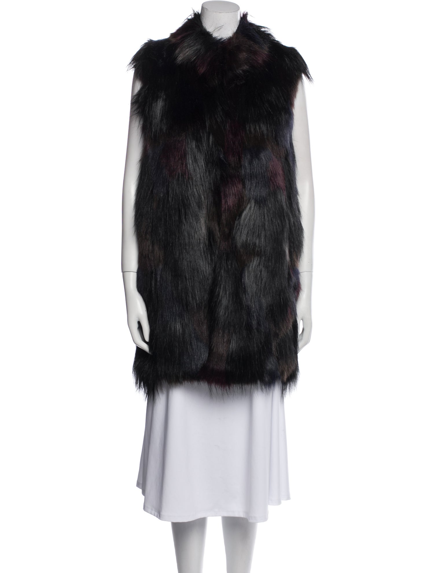 Donna Salyers Faux Fur Vest
