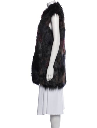 Donna Salyers Faux Fur Vest