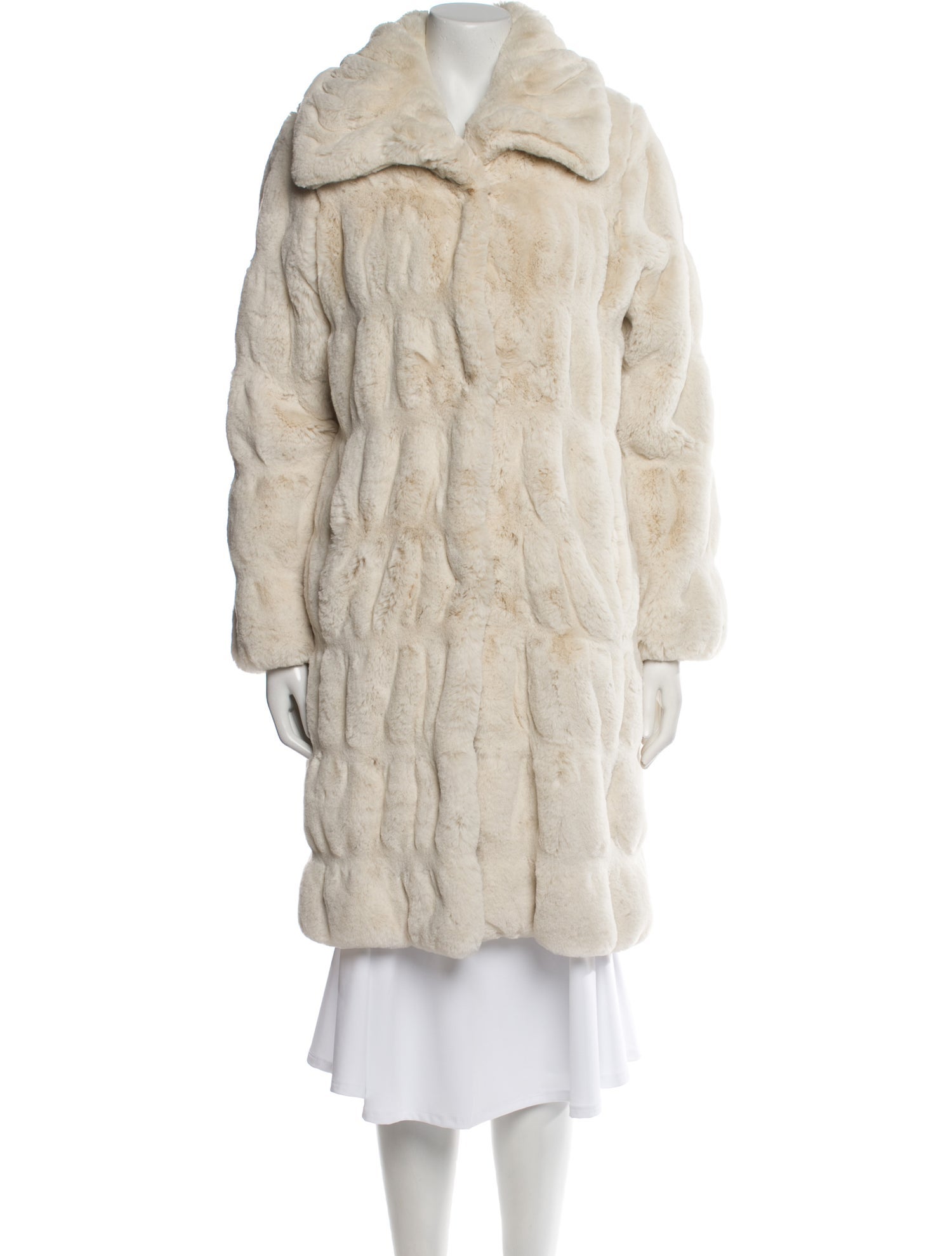 Donna Salyers Faux Fur Jacket