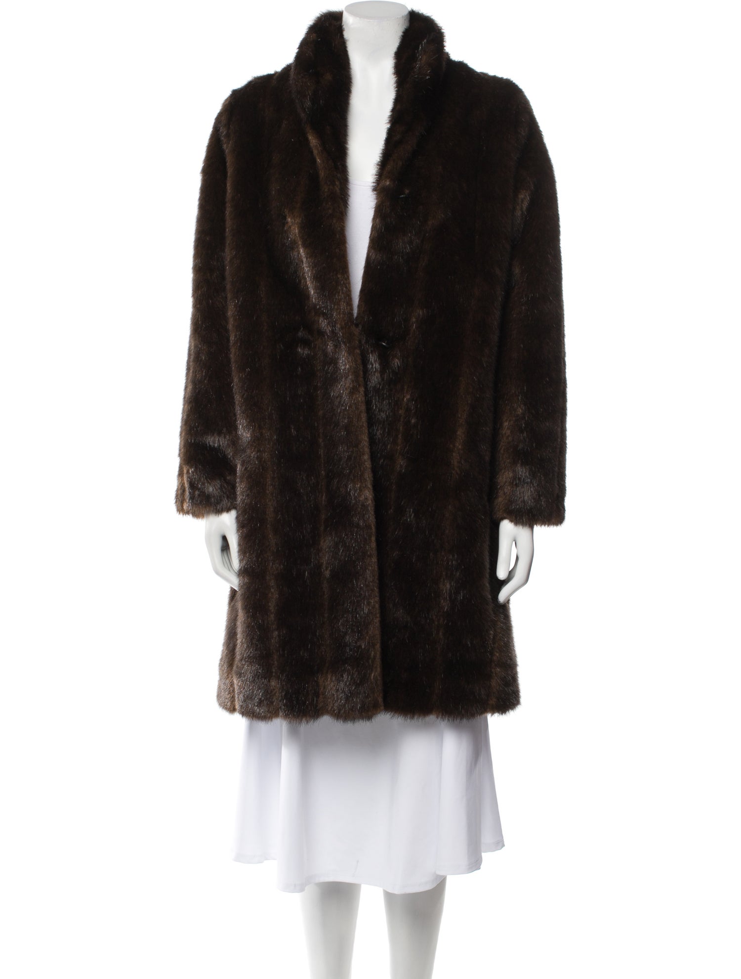 Donna Salyers Faux Fur Coat