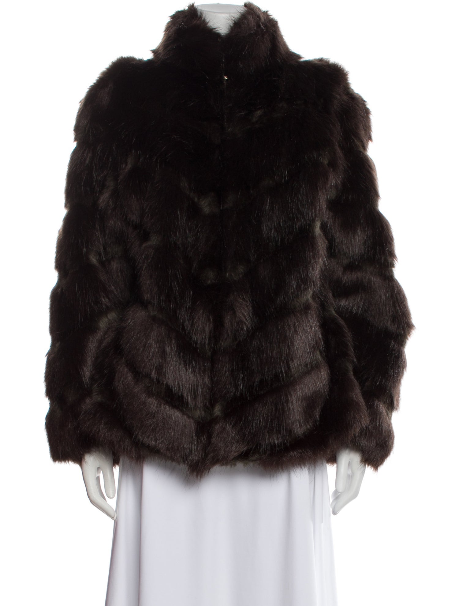 Donna Salyers Faux Fur Fur Jacket