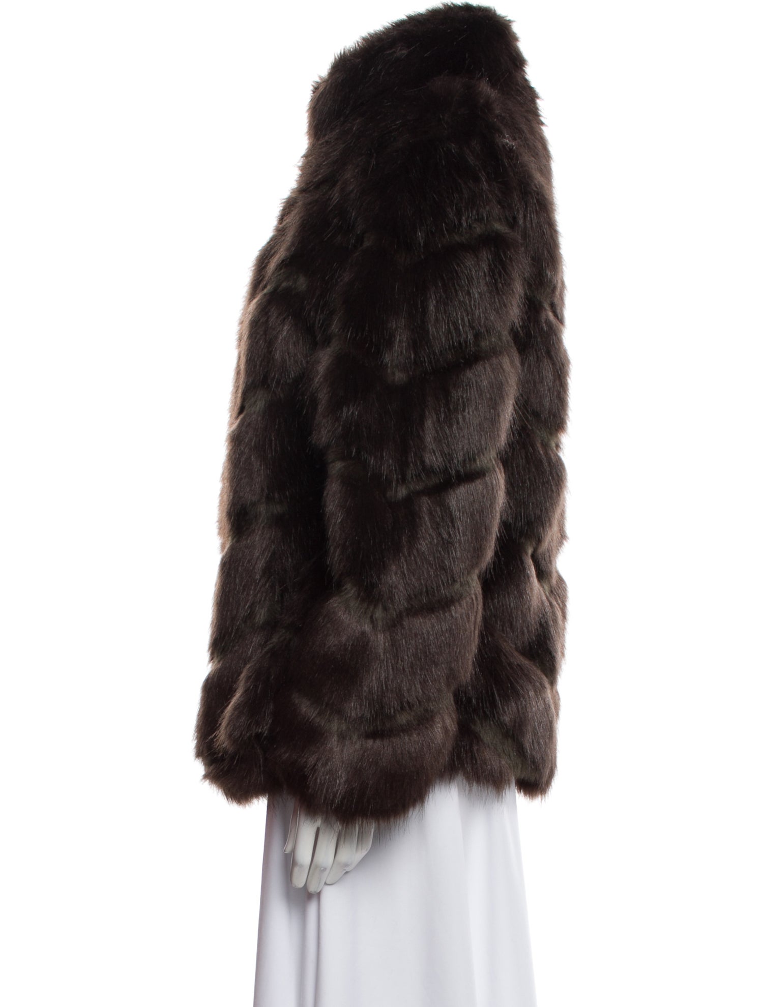 Donna Salyers Faux Fur Fur Jacket
