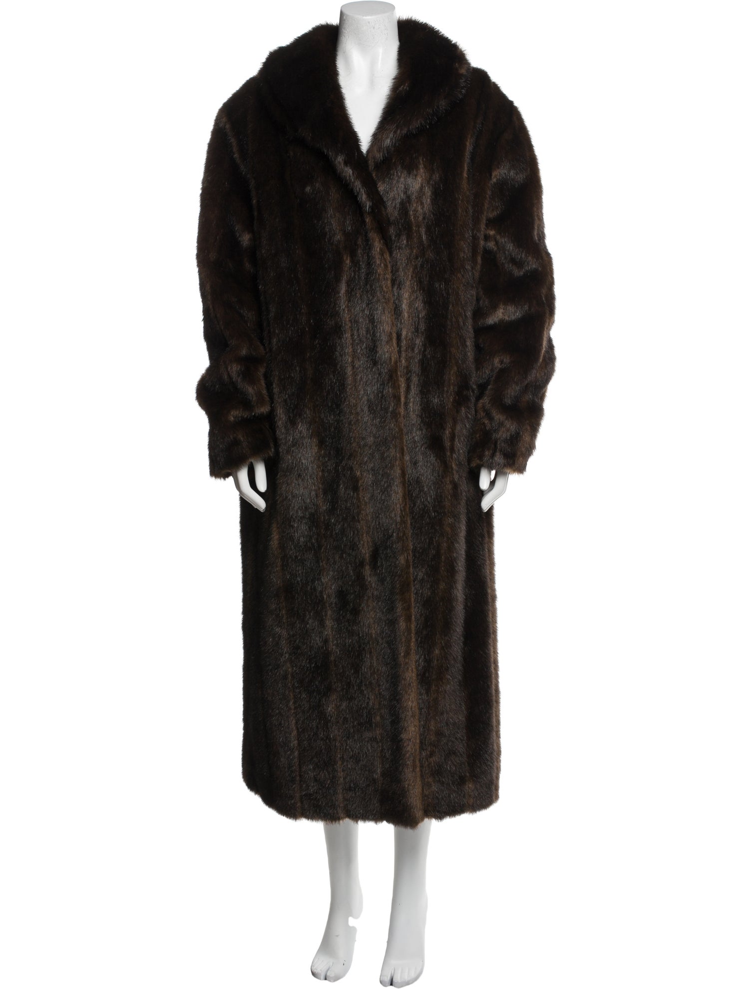 Donna Salyers Faux Fur Faux Fur Coat