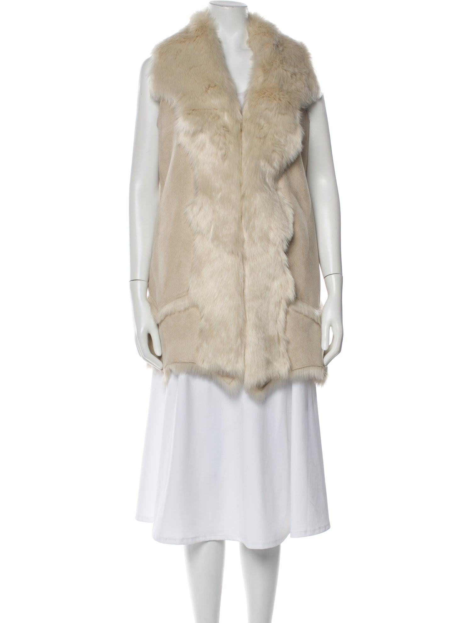Donna Salyers Faux Fur Faux Fur Coat