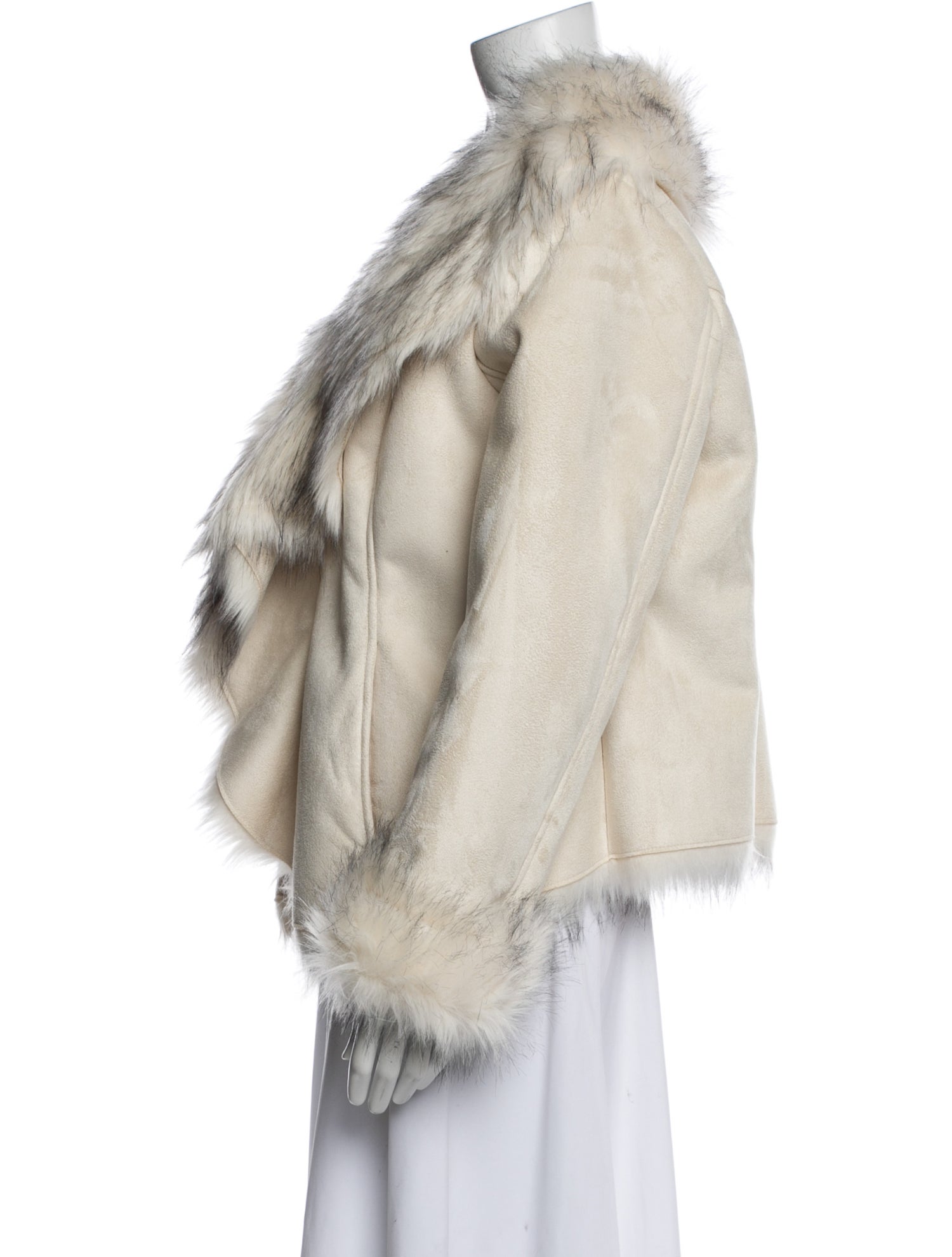 Donna Salyers Faux Fur Faux Fur Jacket