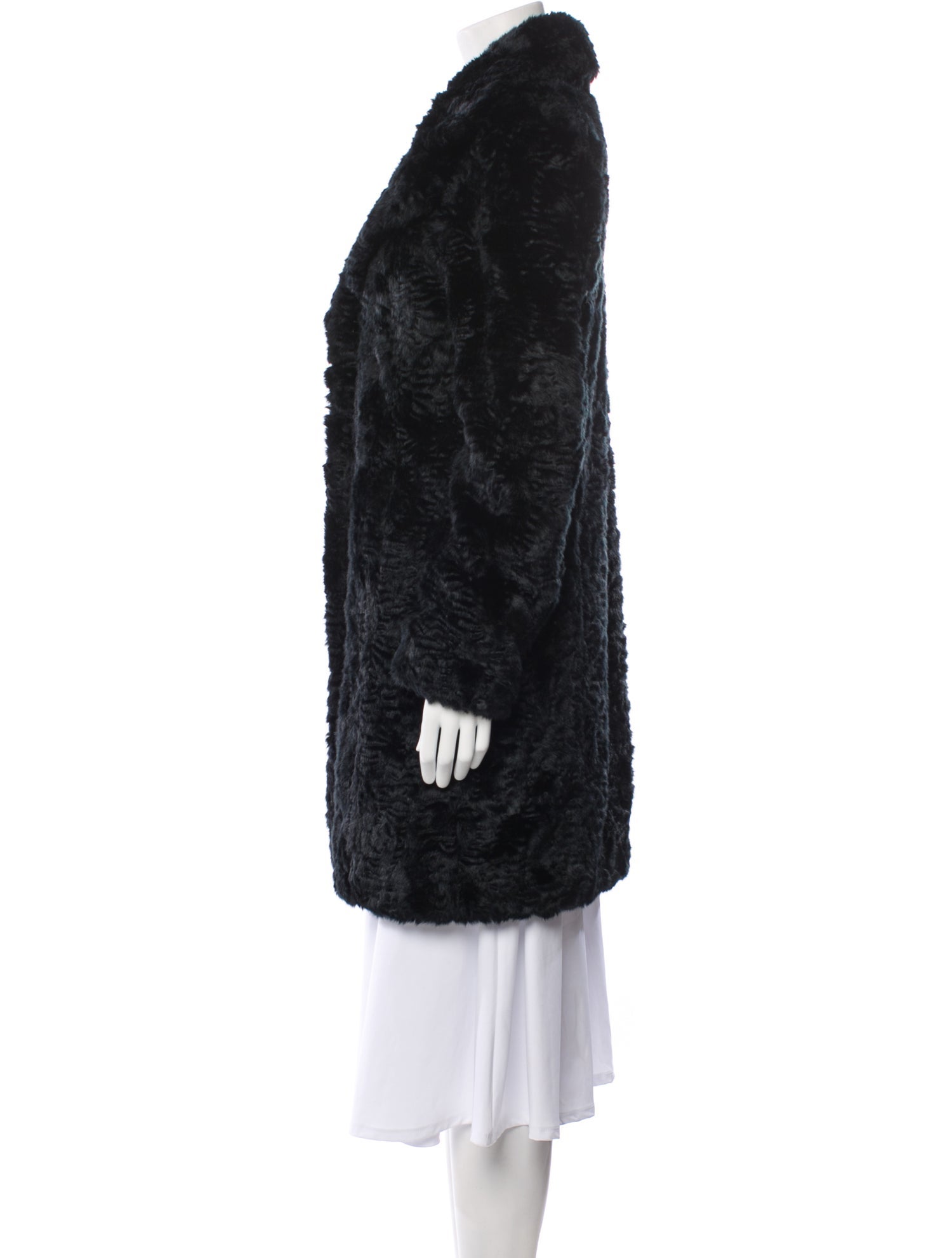 Donna Salyers Faux Fur Faux Fur Coat