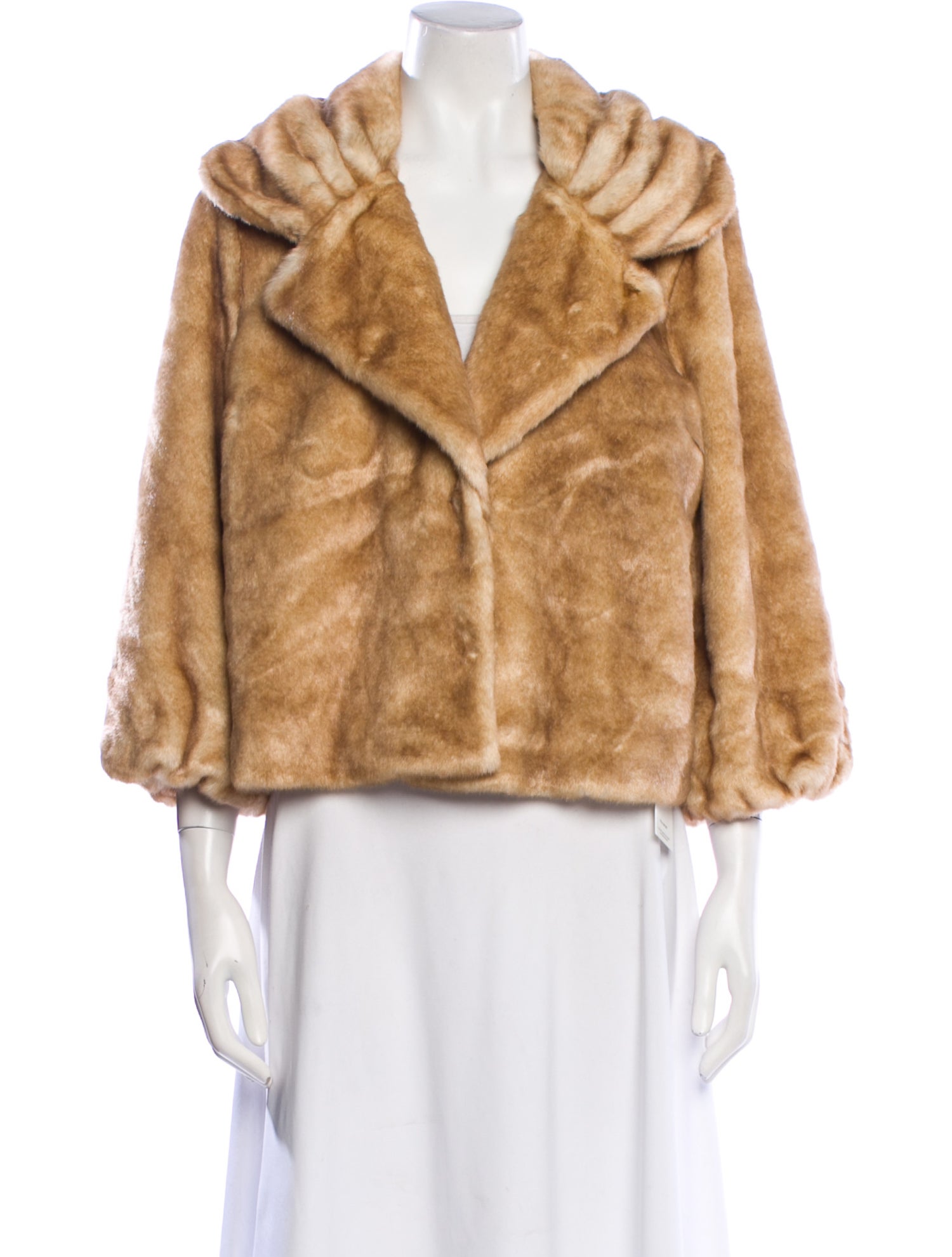 Donna Salyers Faux Fur Faux Fur Jacket