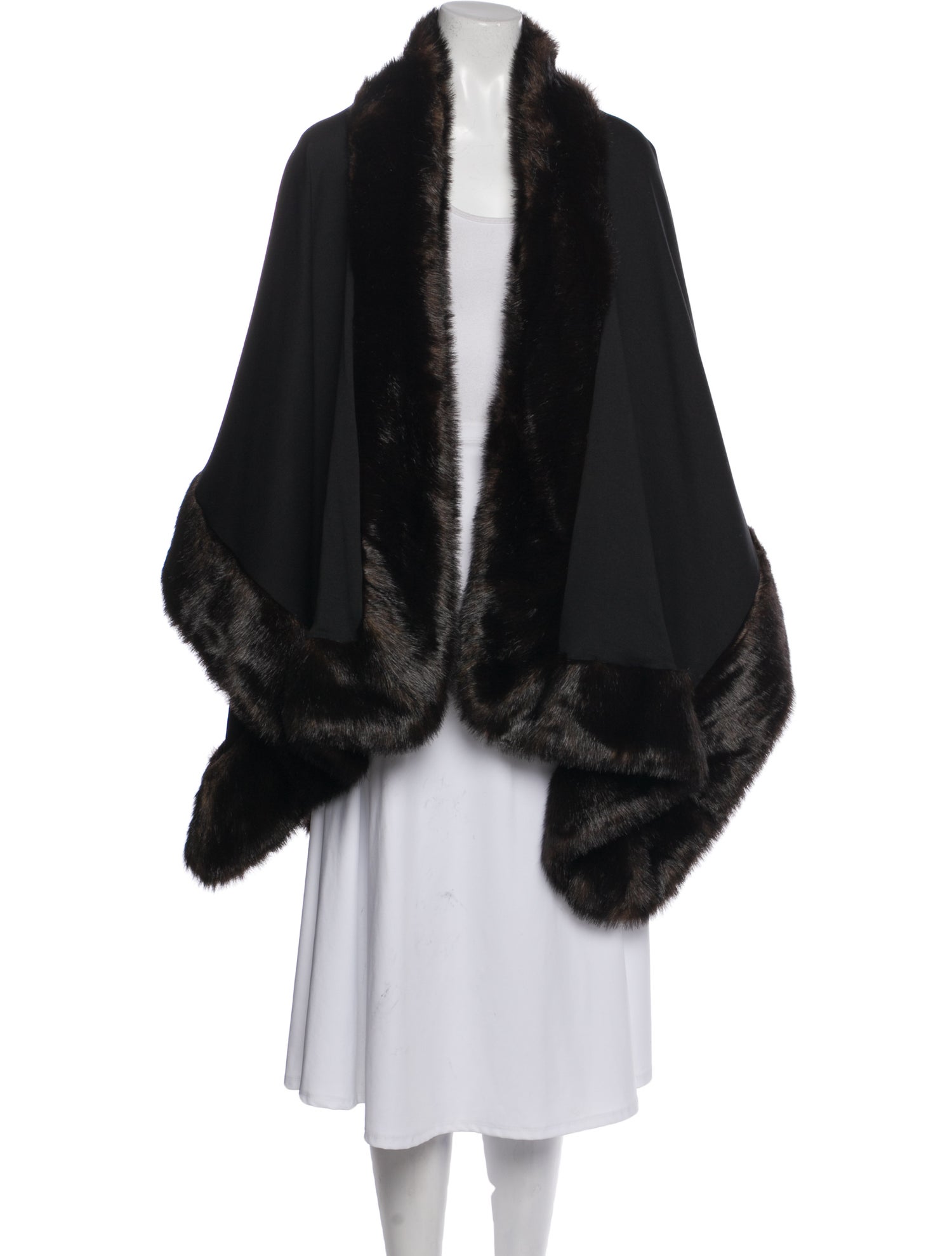 Donna Salyers Faux Fur Fur Coat