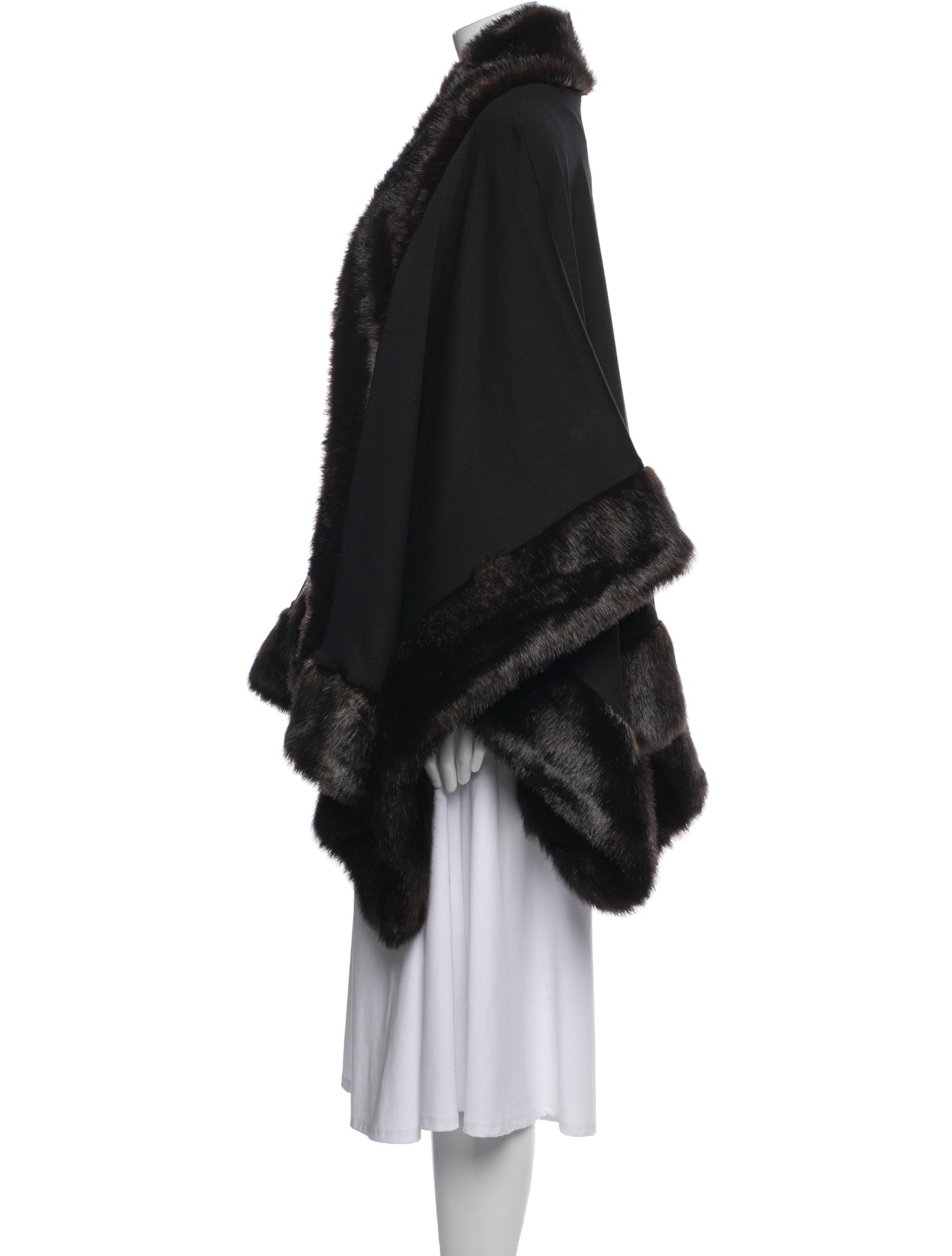 Donna Salyers Faux Fur Fur Coat