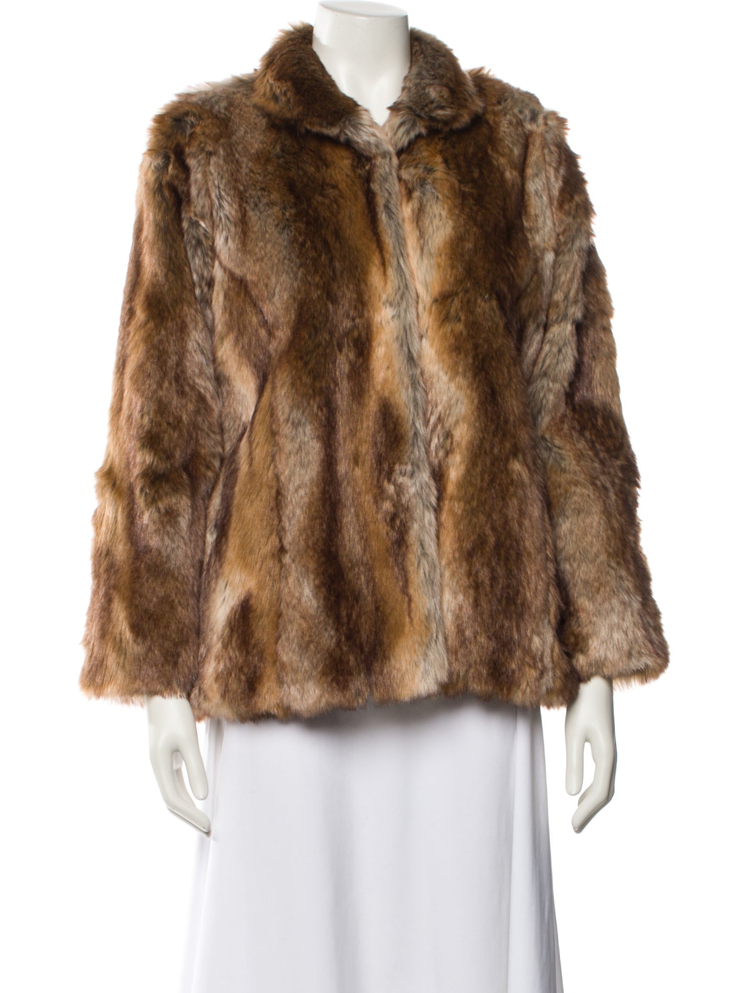 Donna Salyers Faux Fur Faux Fur Jacket