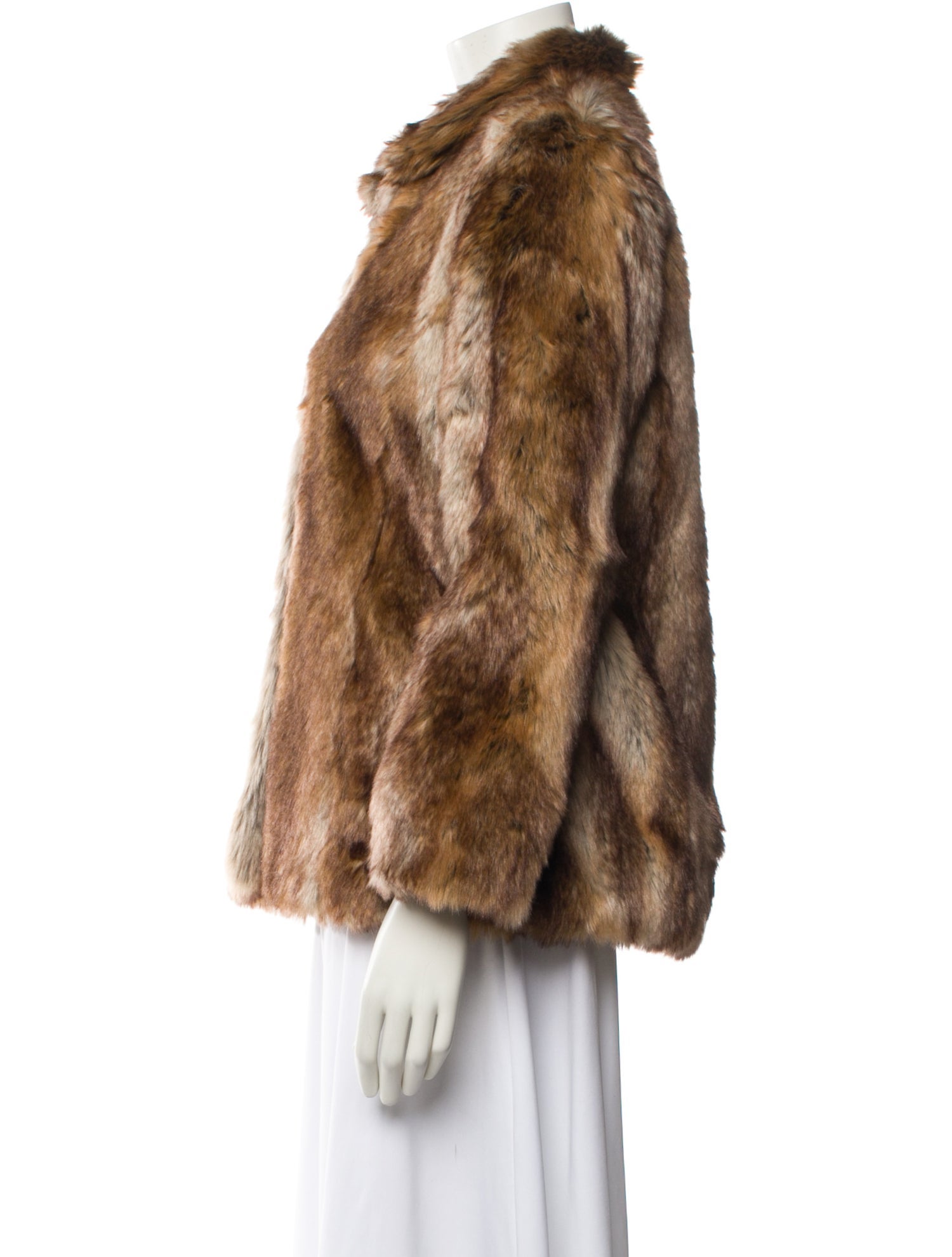 Donna Salyers Faux Fur Faux Fur Jacket