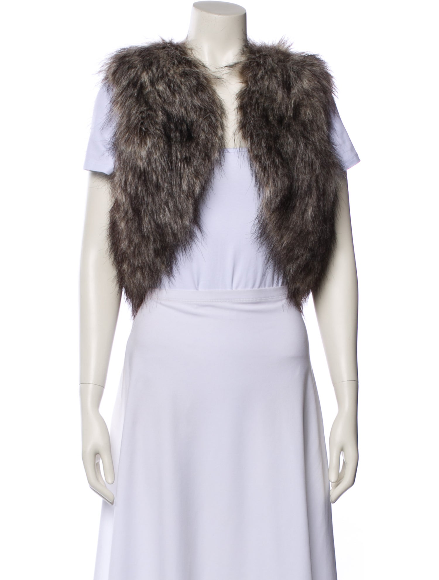 Donna Salyers Faux Fur Vest