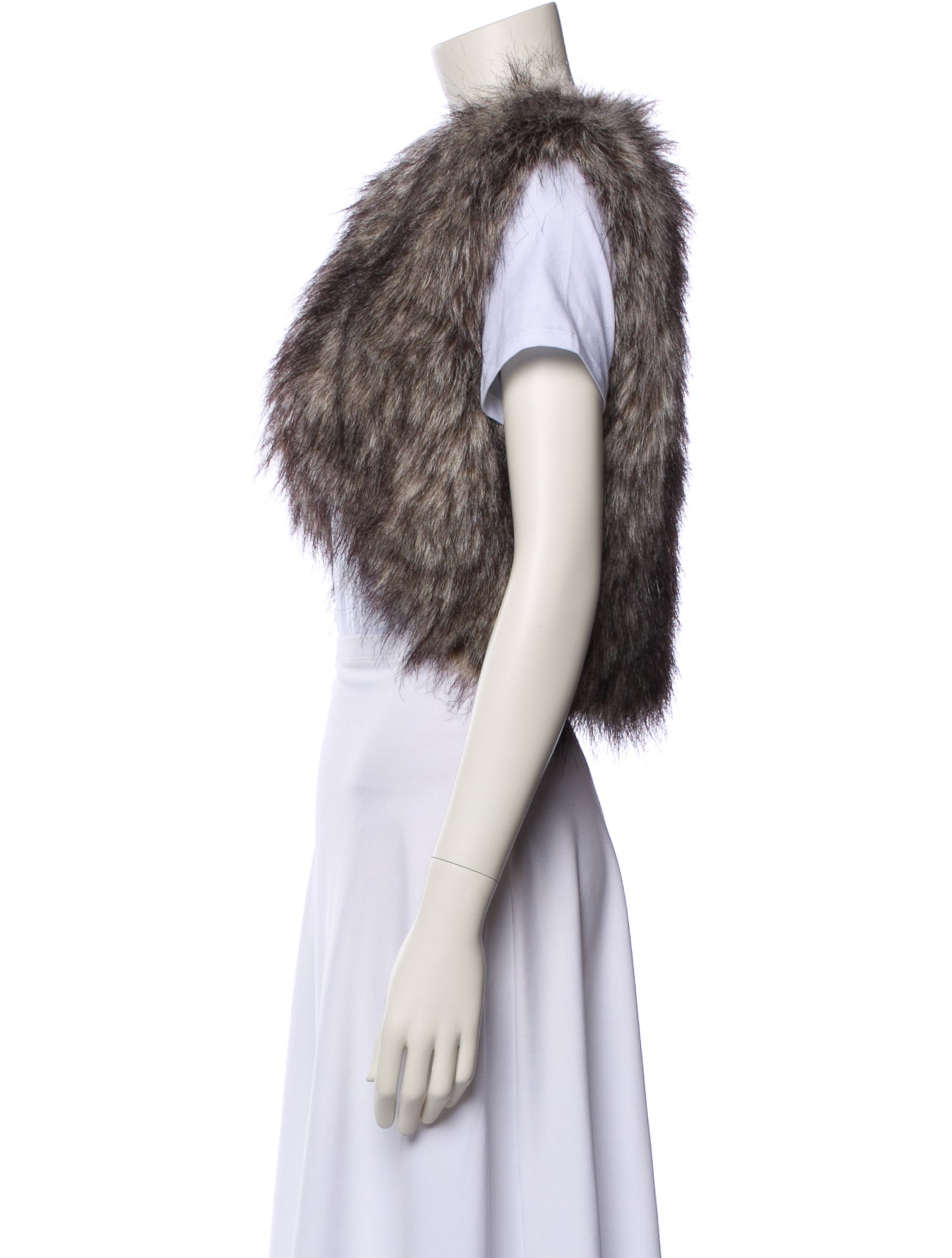 Donna Salyers Faux Fur Vest