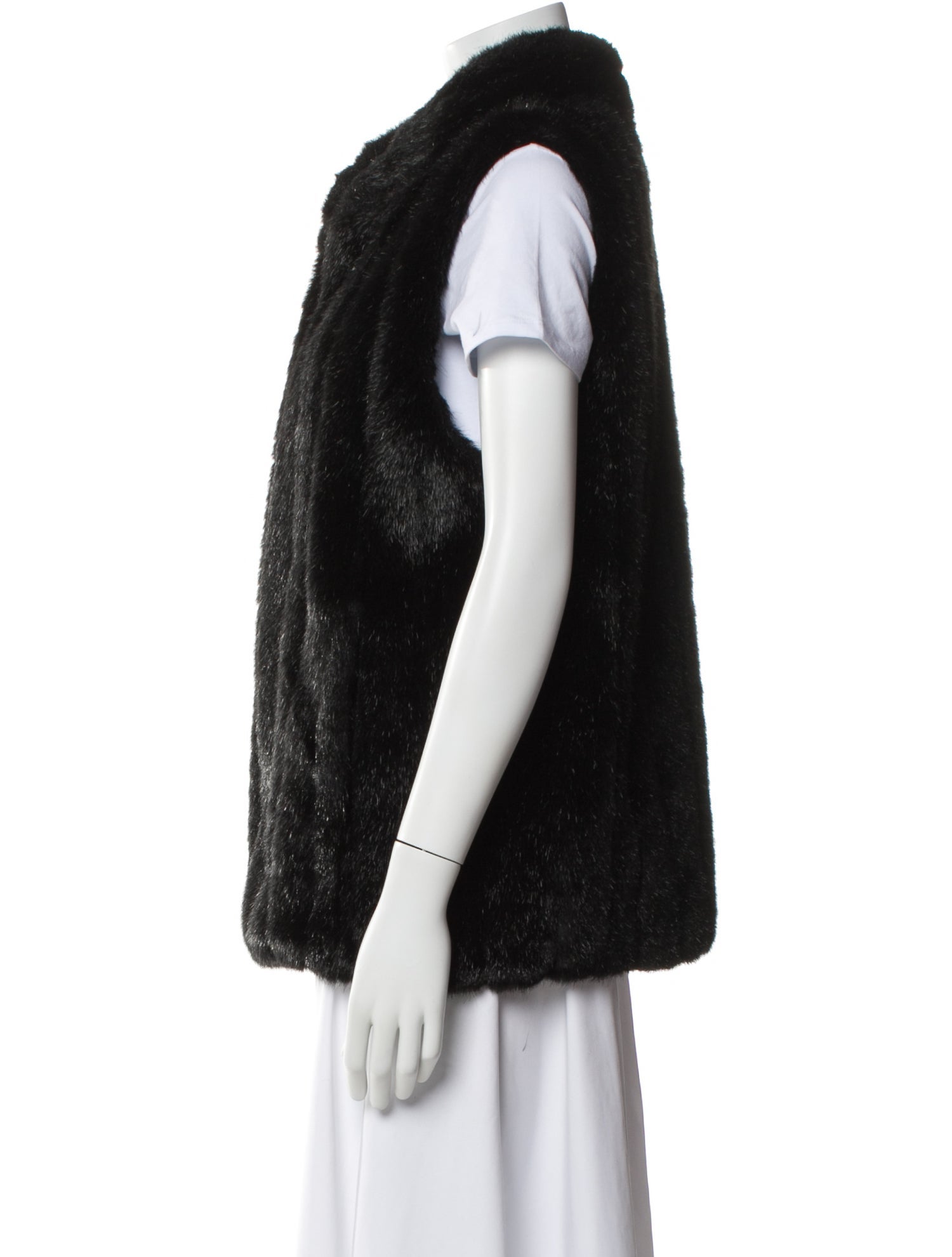 Donna Salyers Faux Fur Vest