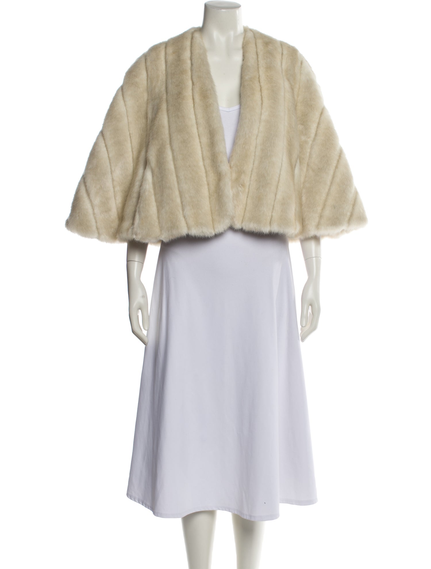 Donna Salyers Faux Fur Jacket