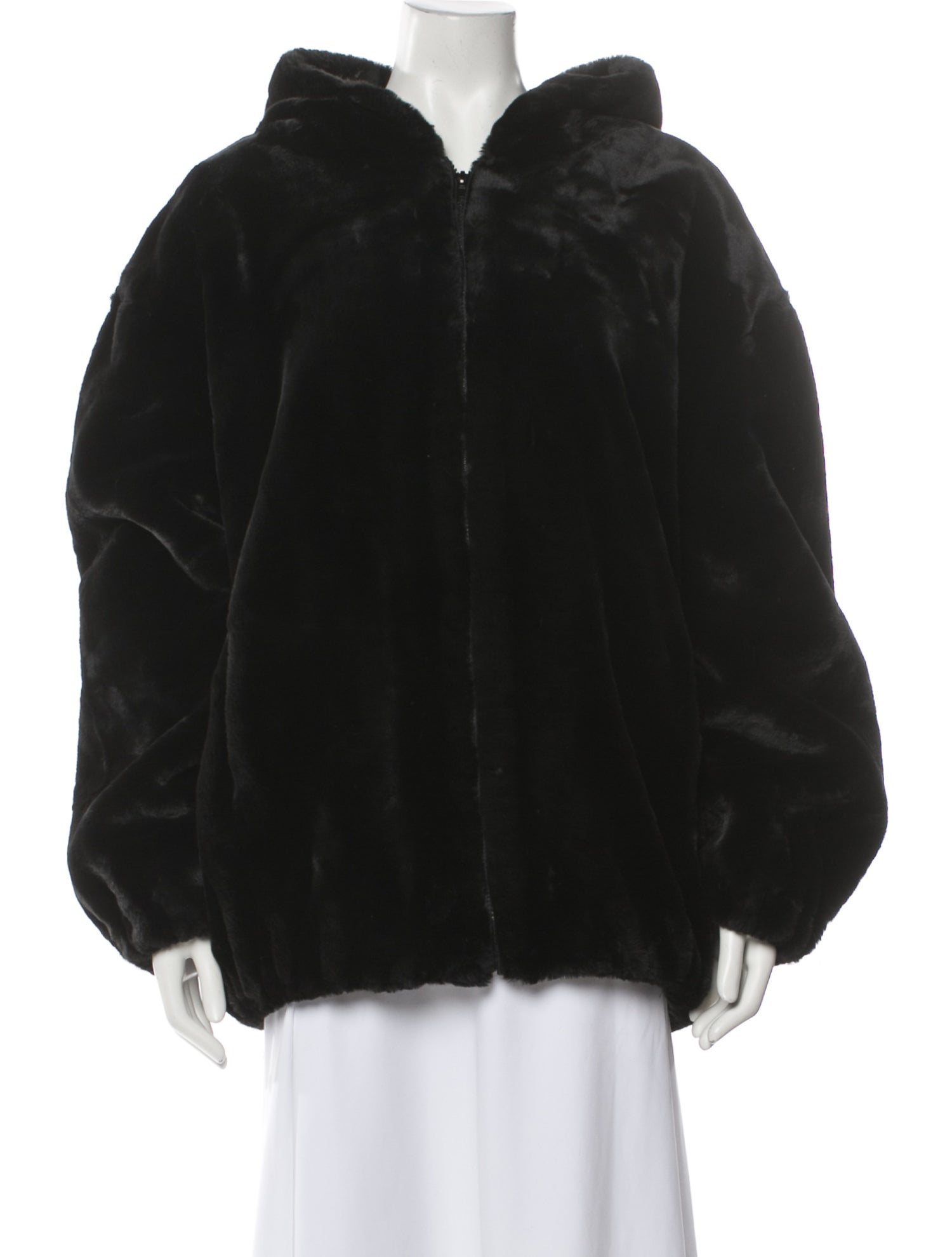 Donna Salyers Faux Fur Faux Fur Jacket
