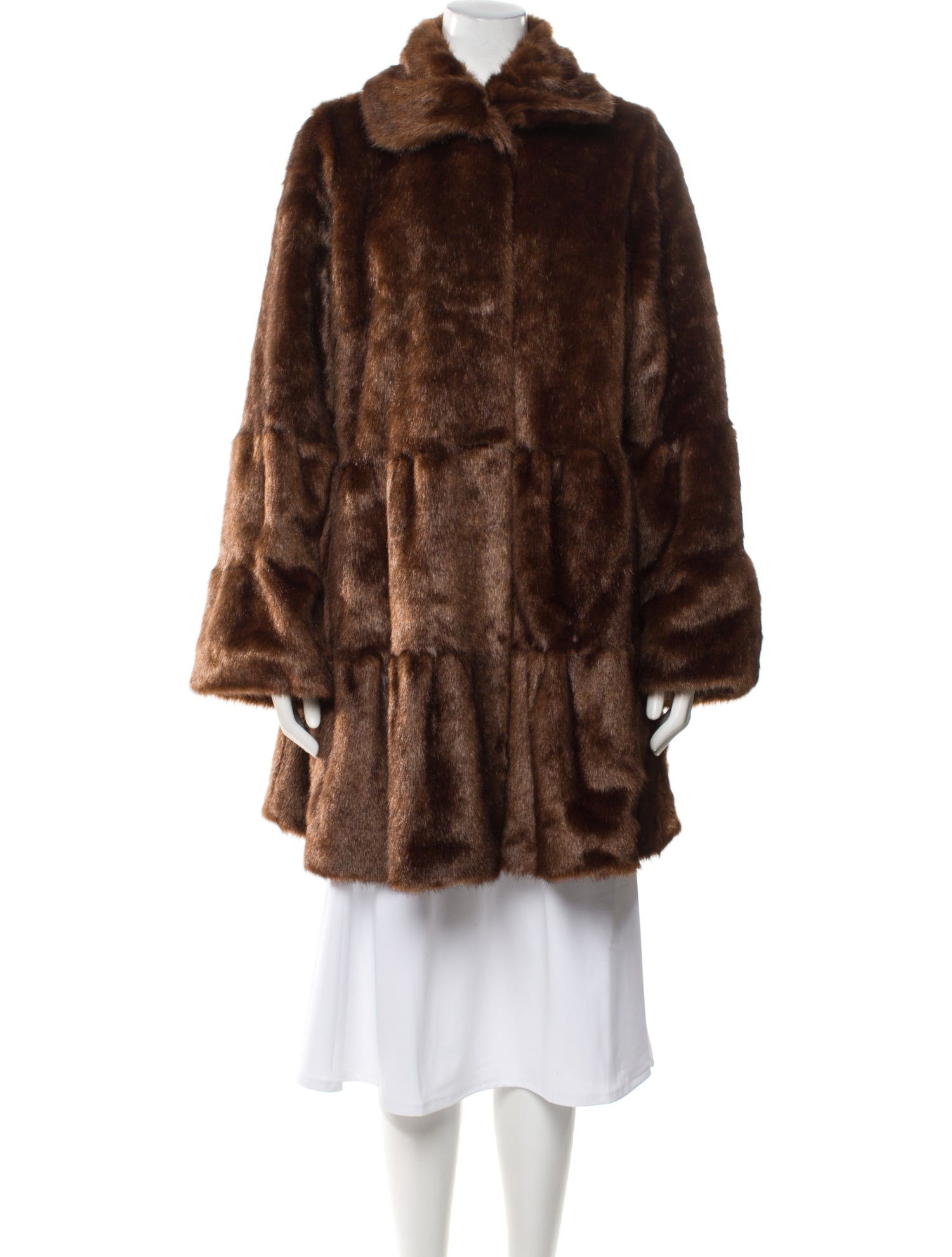 Donna Salyers Faux Fur Faux Fur Coat
