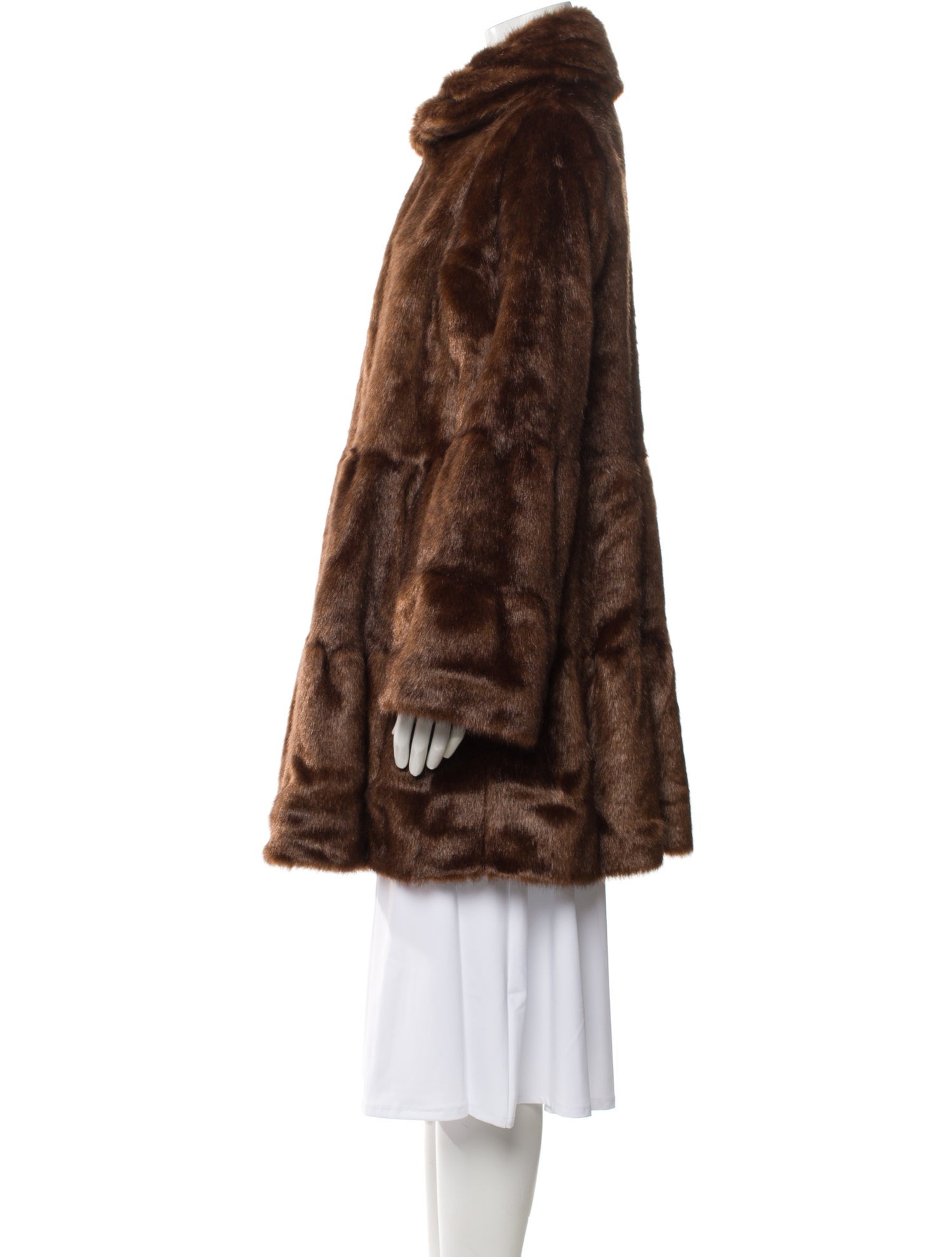 Donna Salyers Faux Fur Faux Fur Coat