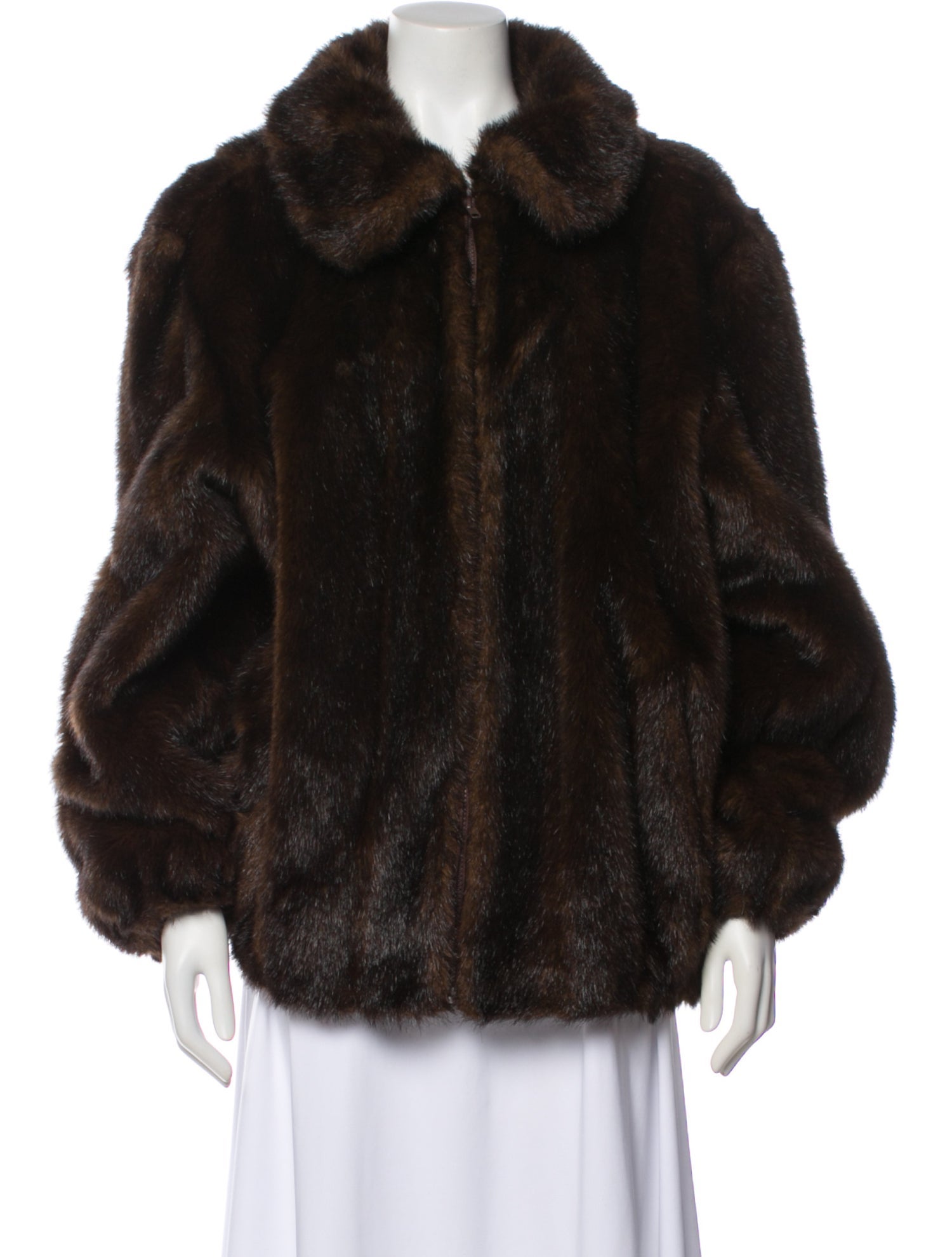 Donna Salyers Faux Fur Faux Fur Coat