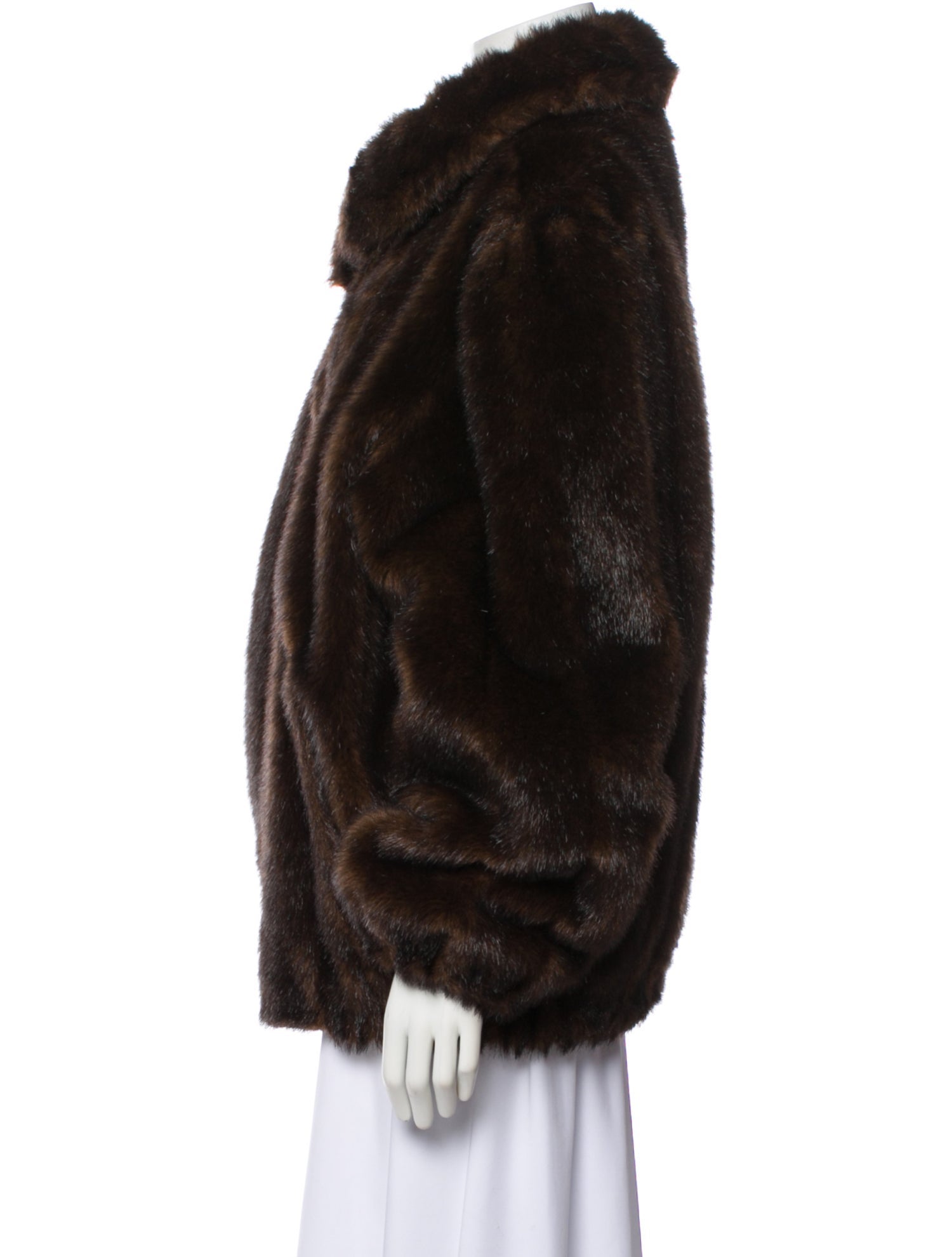 Donna Salyers Faux Fur Faux Fur Coat