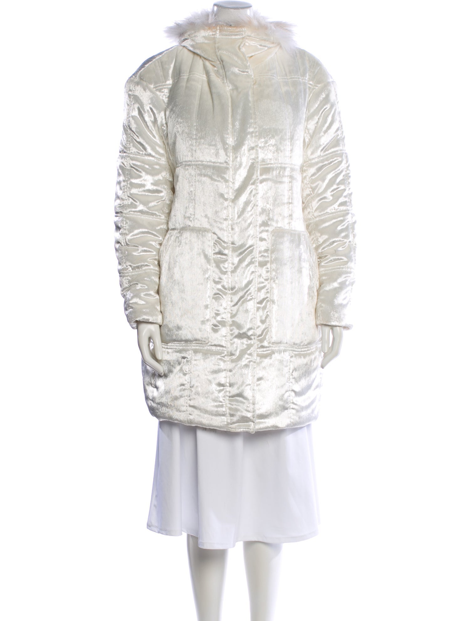 Donna Salyers Faux Fur Jacket