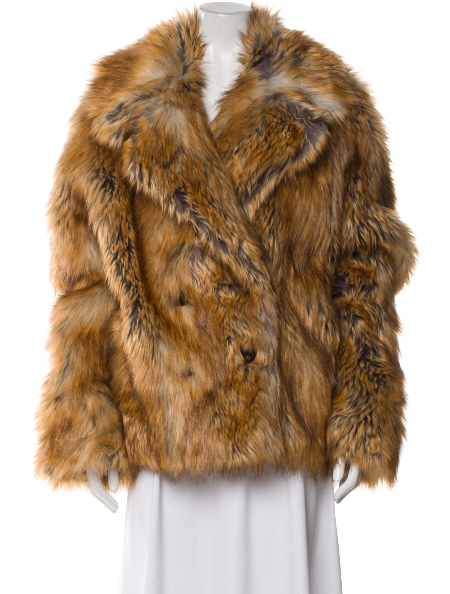 Donna Salyers Faux Fur Faux Fur Coat