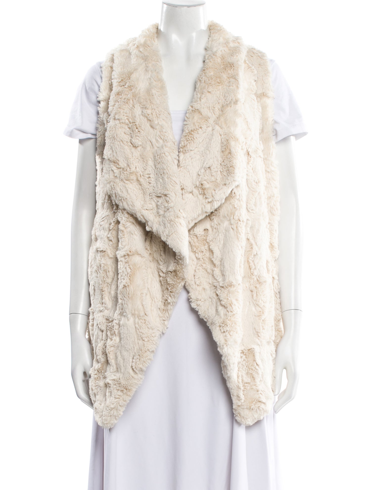 Donna Salyers Faux Fur Vest
