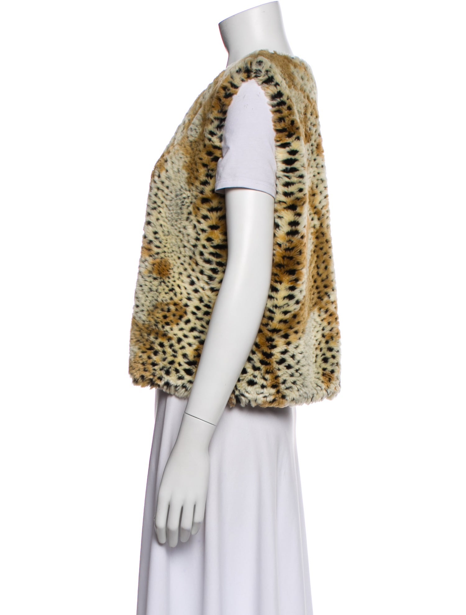 Donna Salyers Animal Print Vest