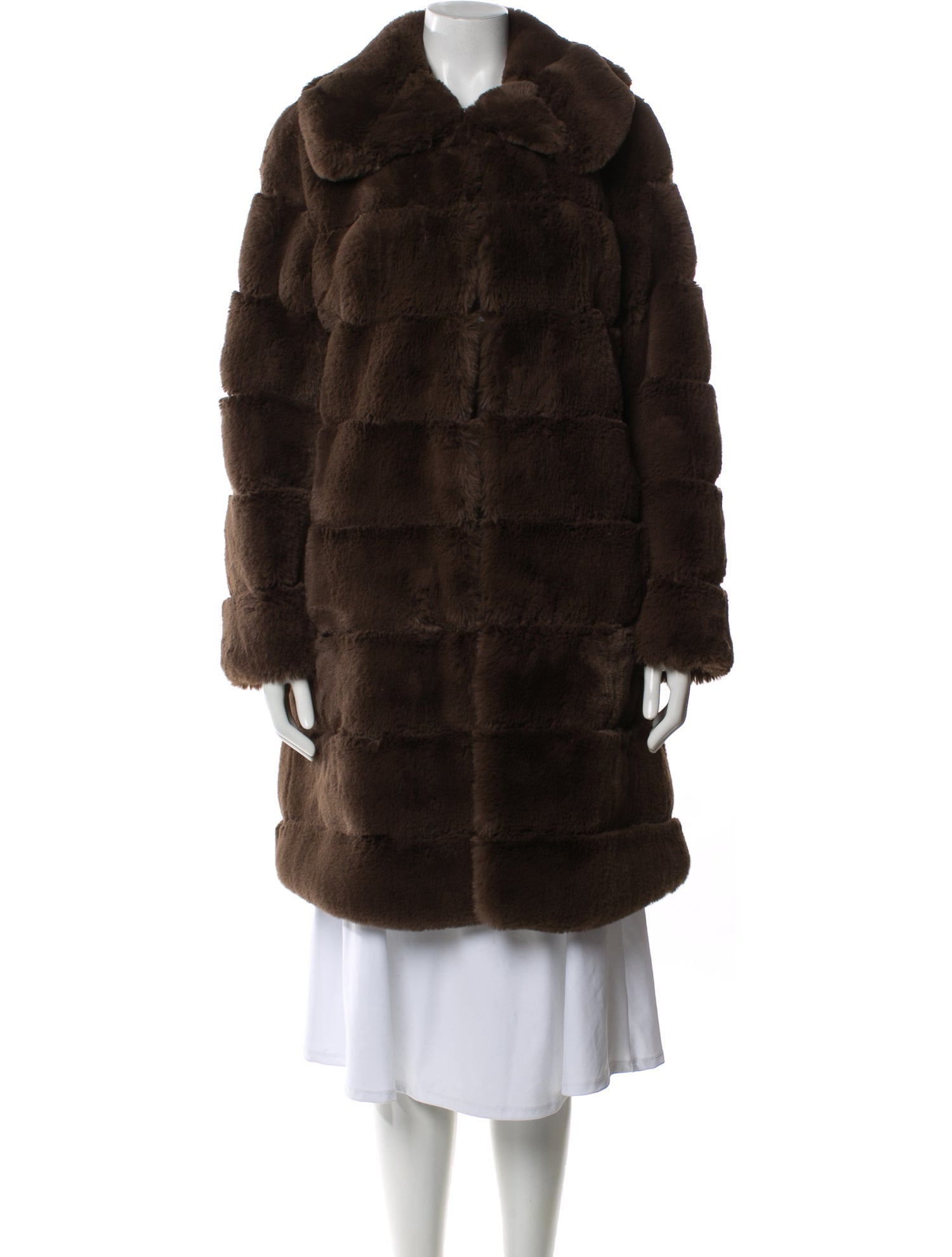 Donna Salyers Faux Fur Coat