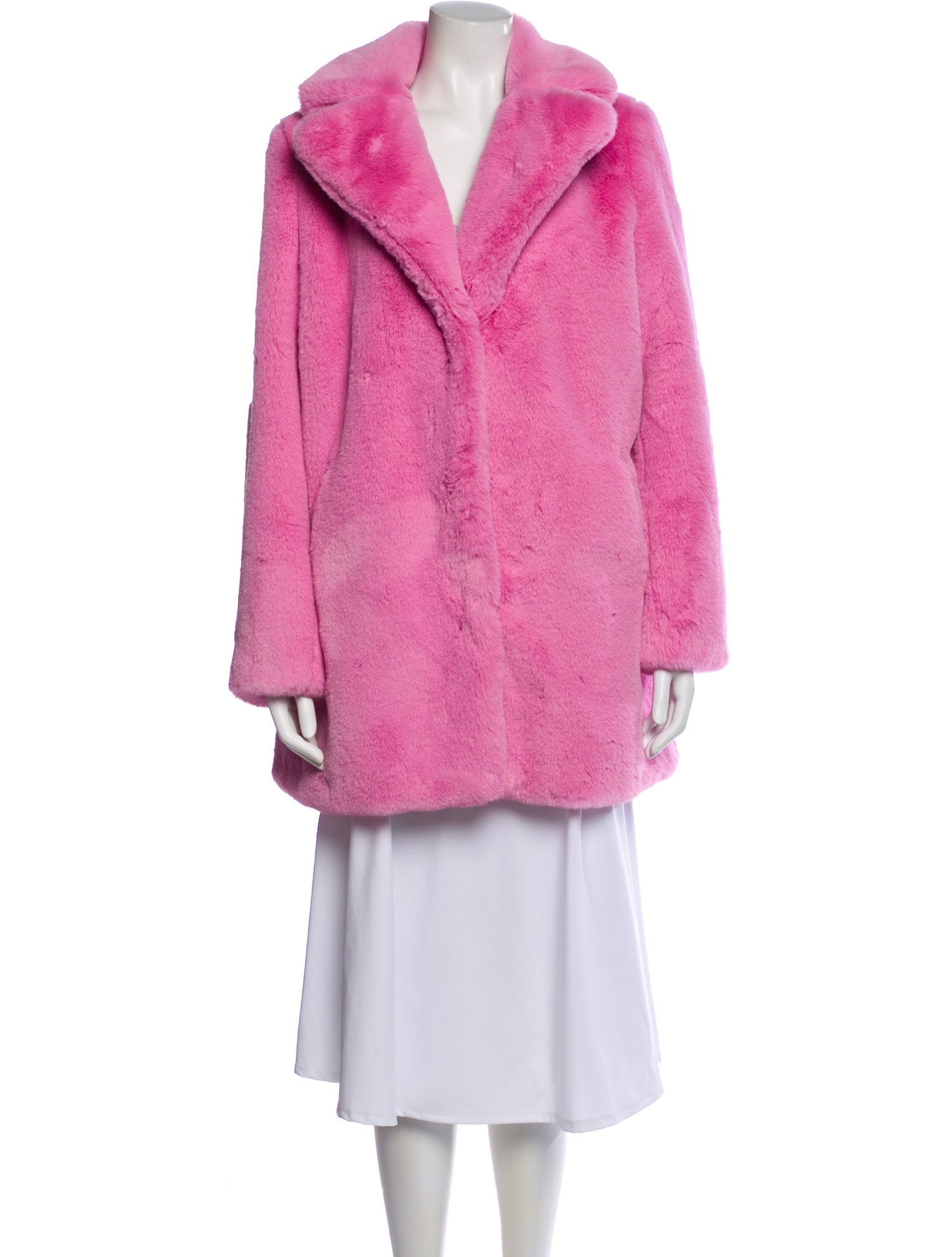 Donna Salyers Faux Fur Faux Fur Jacket