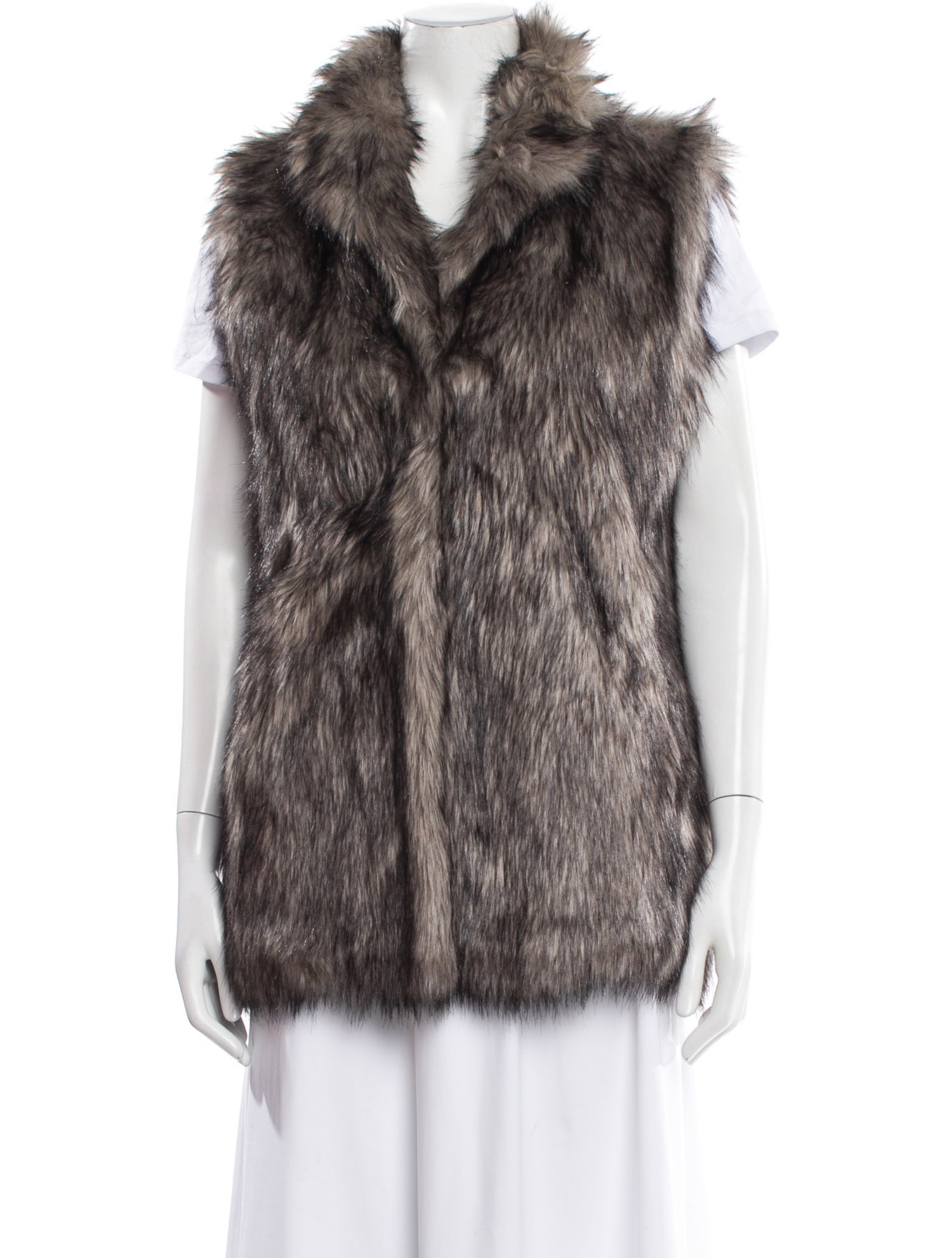 Donna Salyers Faux Fur Vest