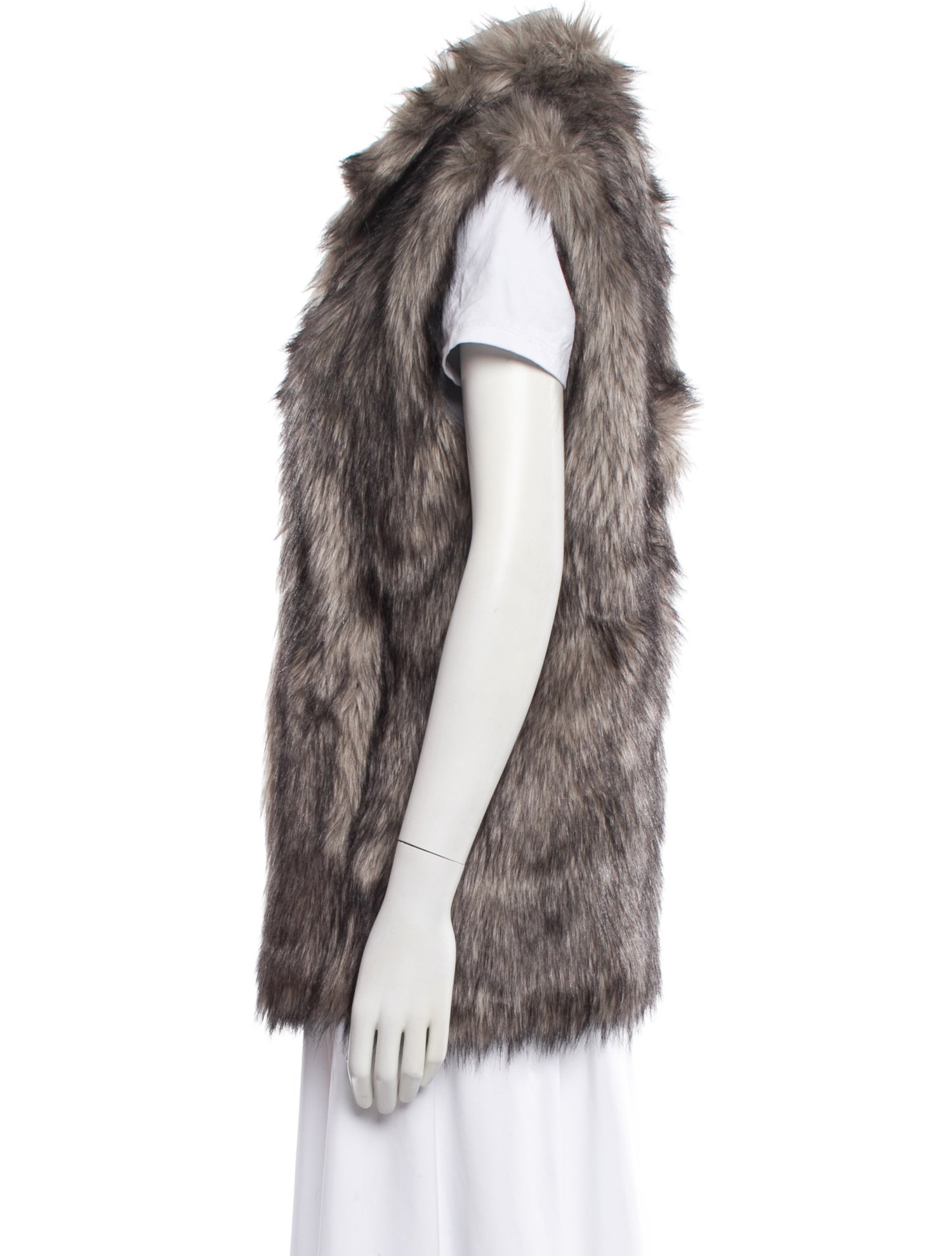 Donna Salyers Faux Fur Vest
