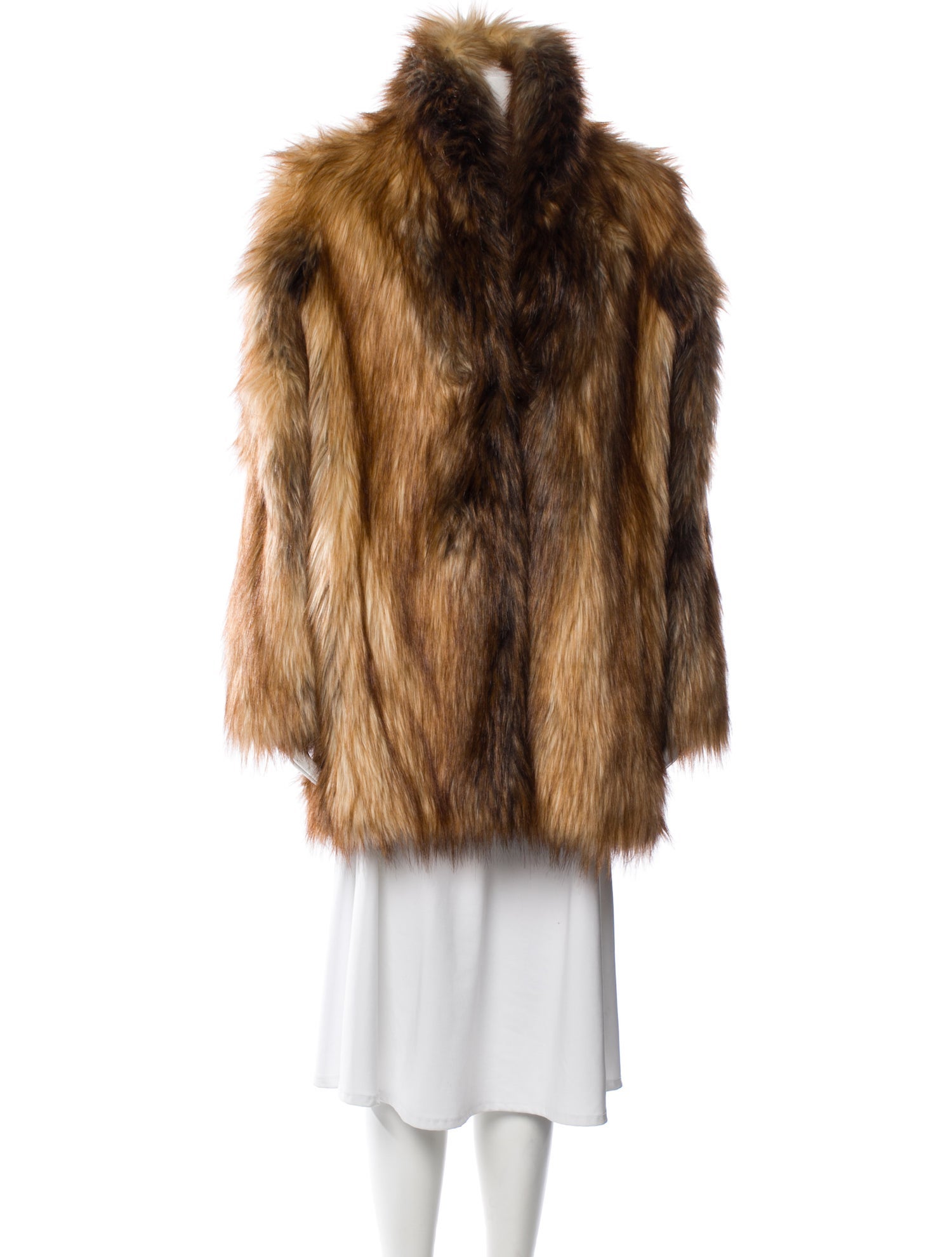 Donna Salyers Faux Fur Coat