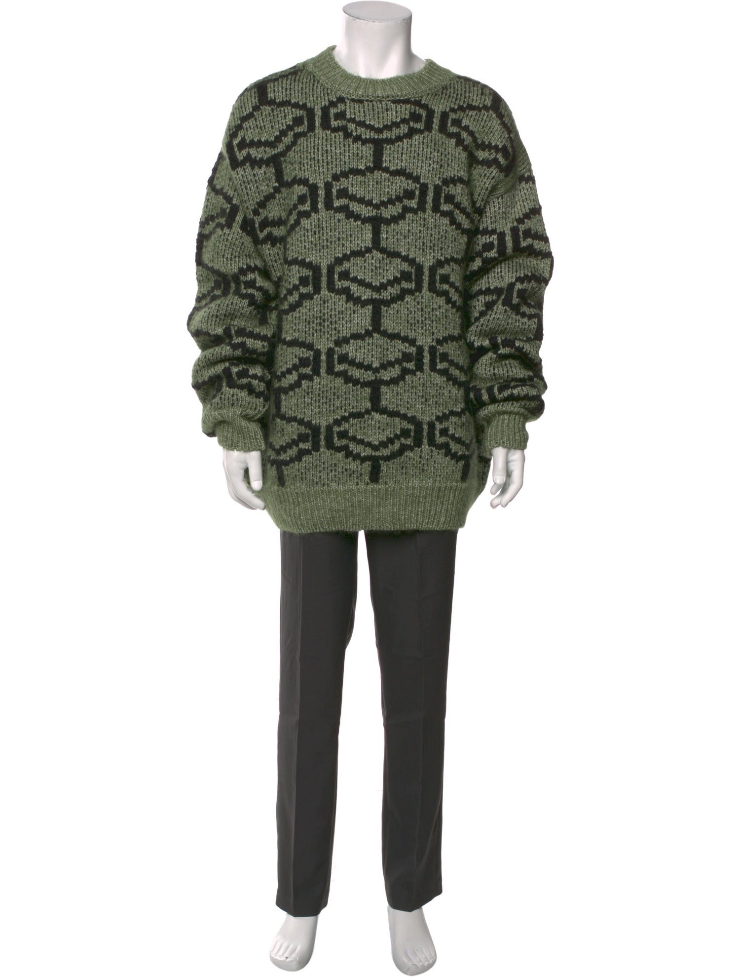 Namacheko Printed Mock Neck Cardigan