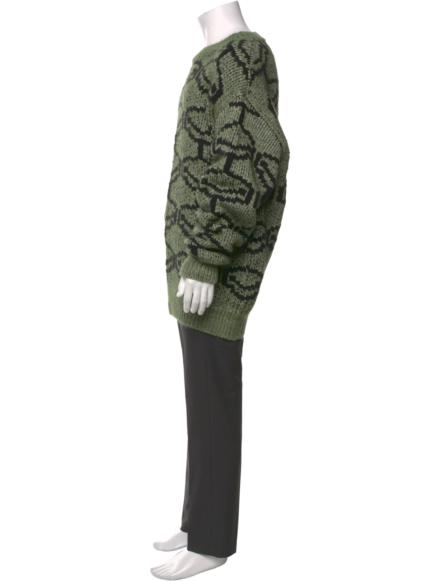 Namacheko Printed Mock Neck Cardigan