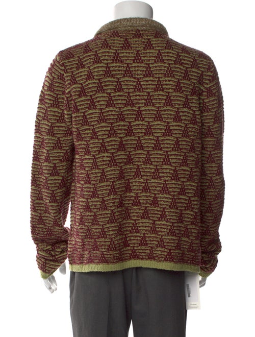 Namacheko Wool Printed Polo Sweater