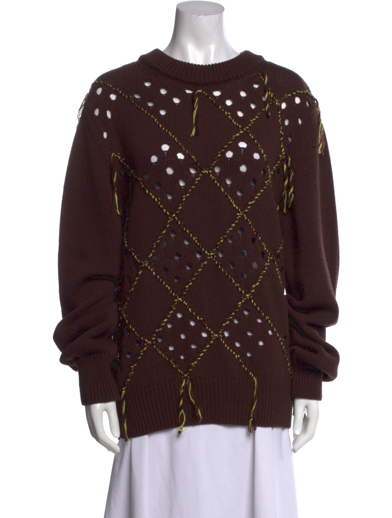 Namacheko Virgin Wool Crew Neck Sweater