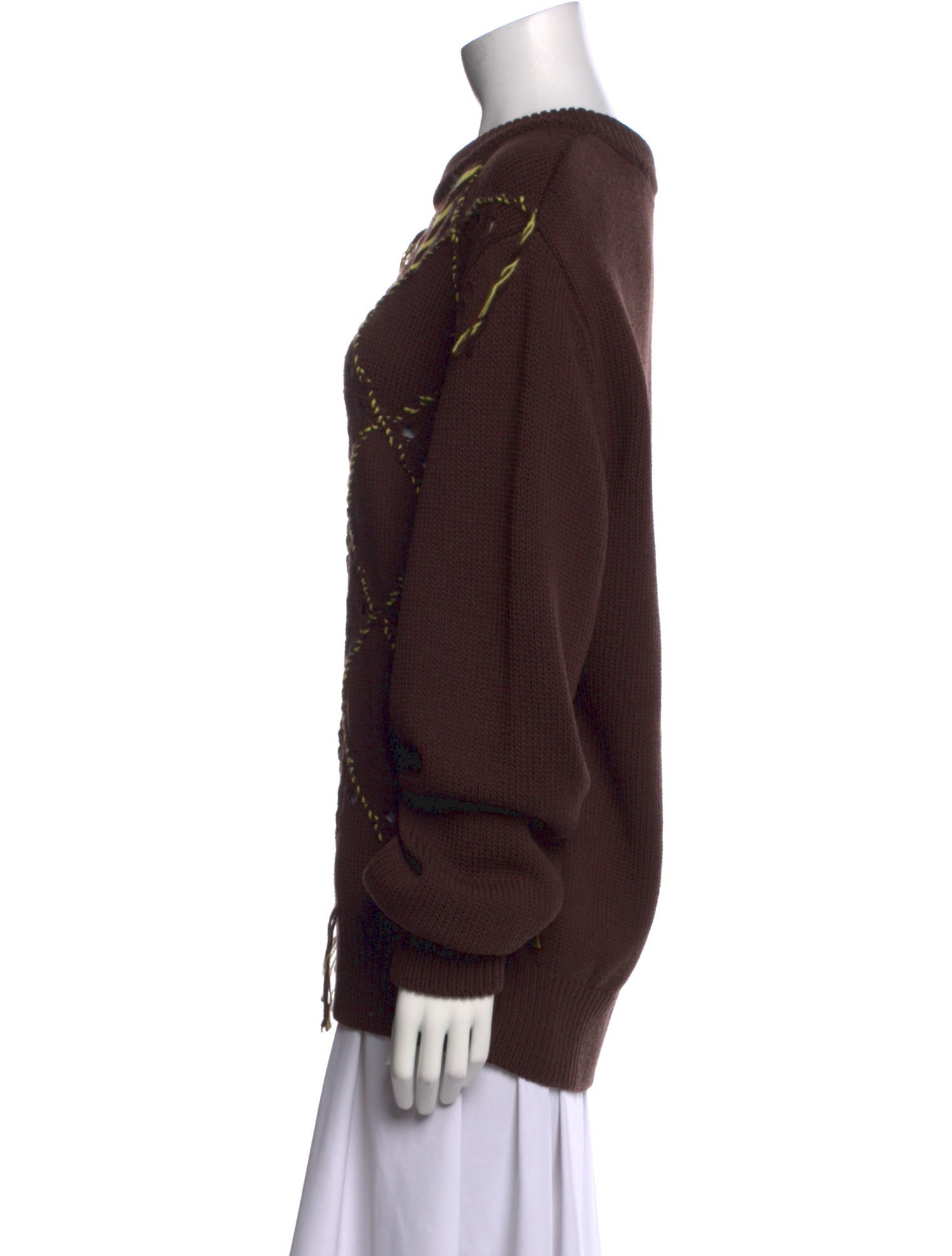 Namacheko Virgin Wool Crew Neck Sweater