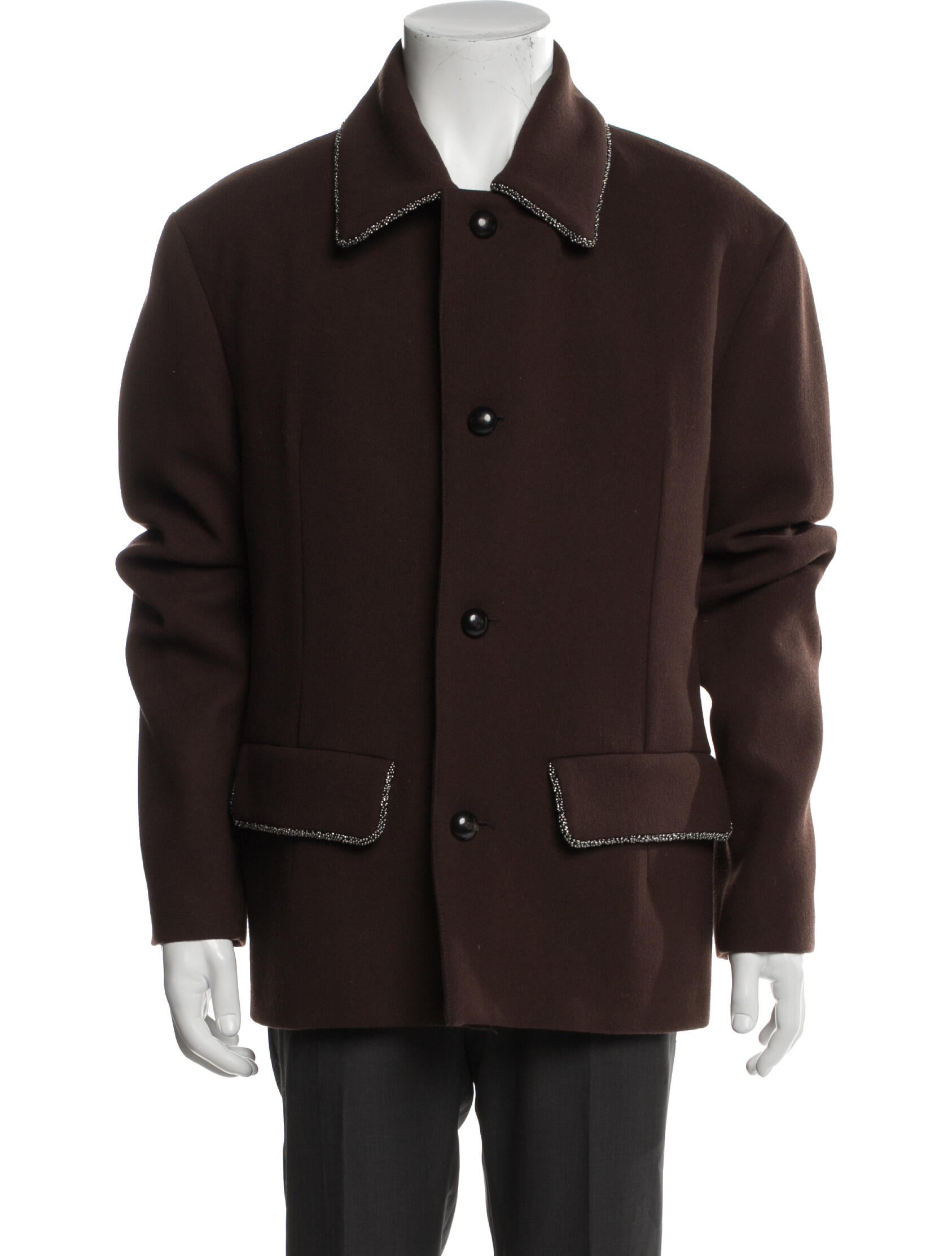 Namacheko Virgin Wool Peacoat