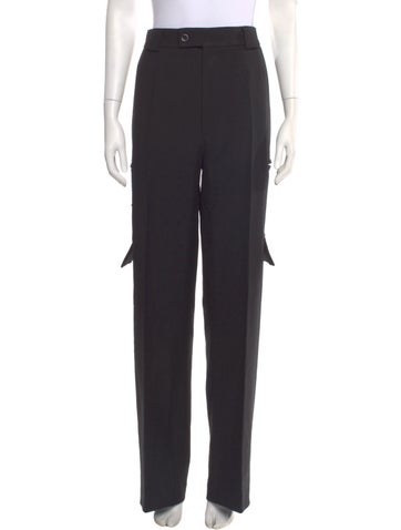 Pre-owned Namacheko Wool Wide Leg Pants W/ Tags In Black